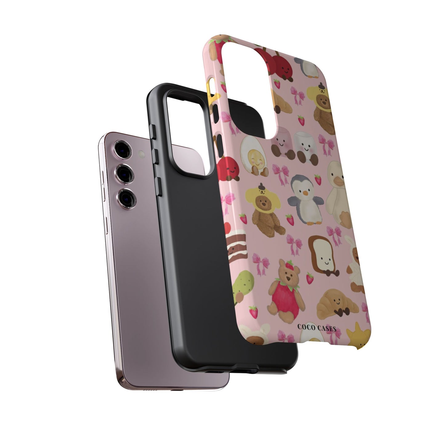 Pink Teddy Samsung Case