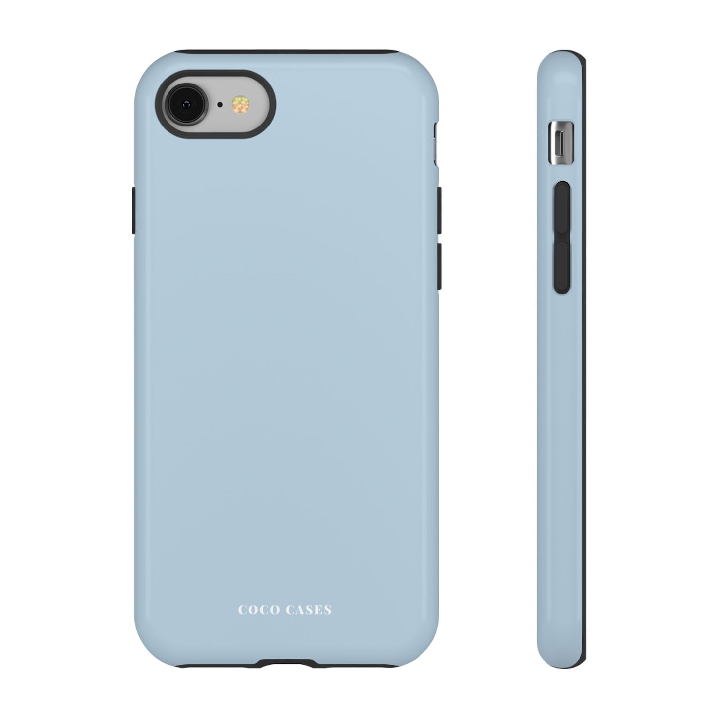 Burnt Blue iPhone Case