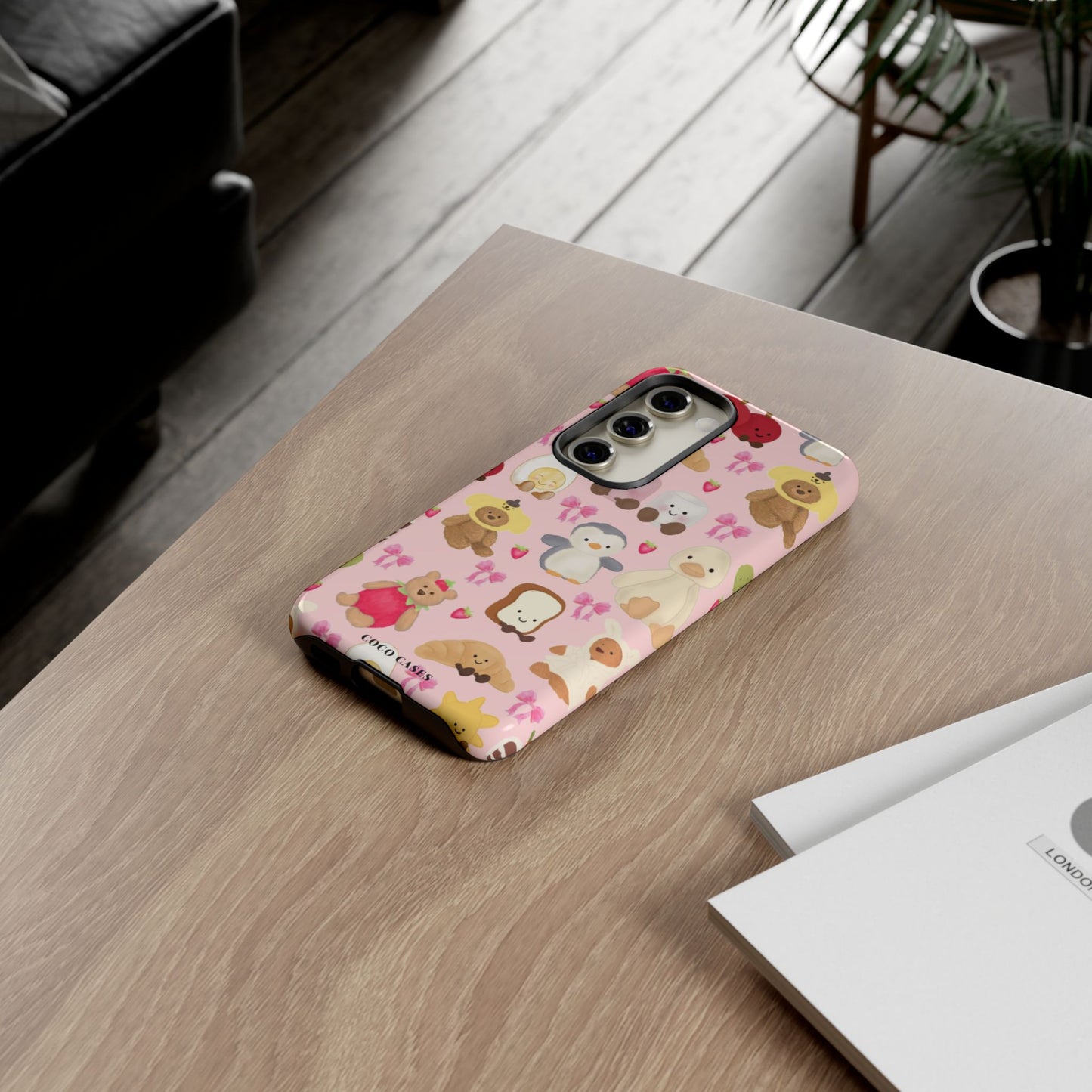 Pink Teddy Samsung Case