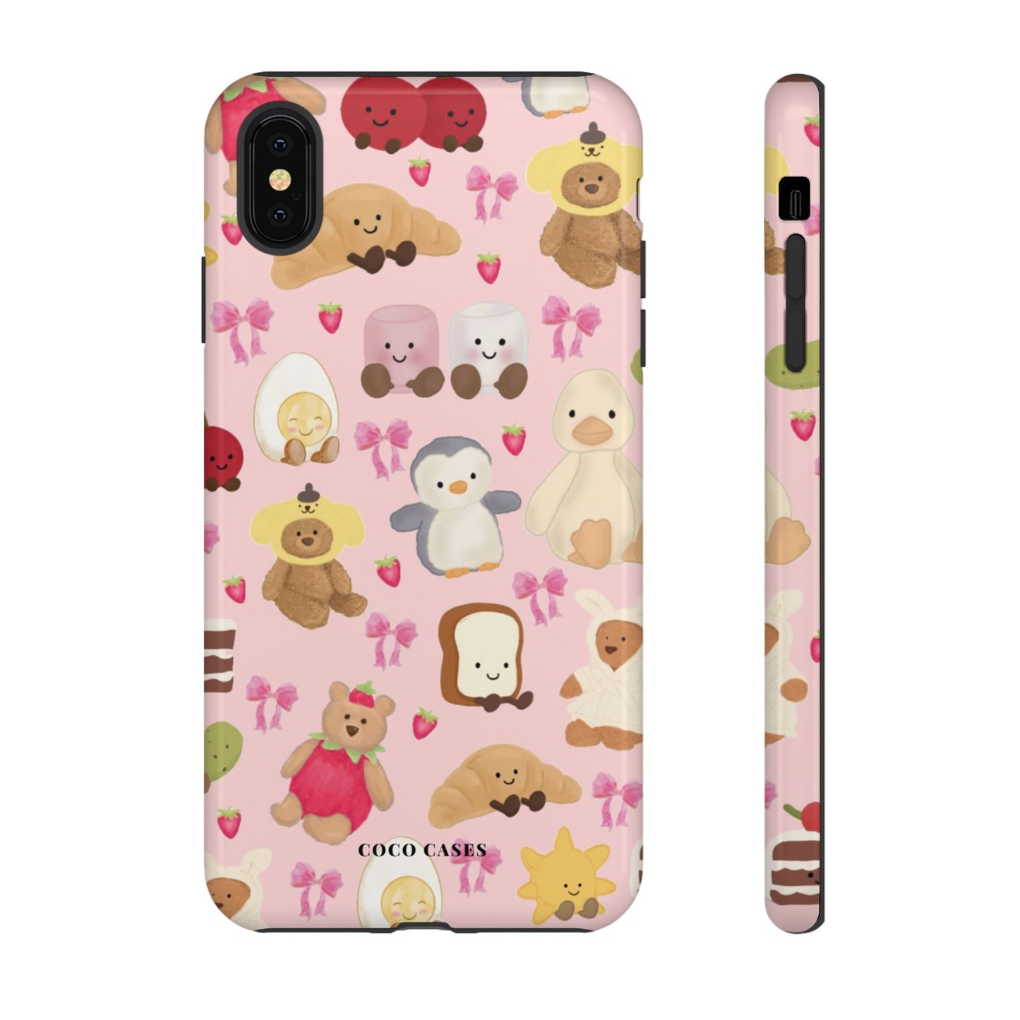 Pink Teddies iPhone Case