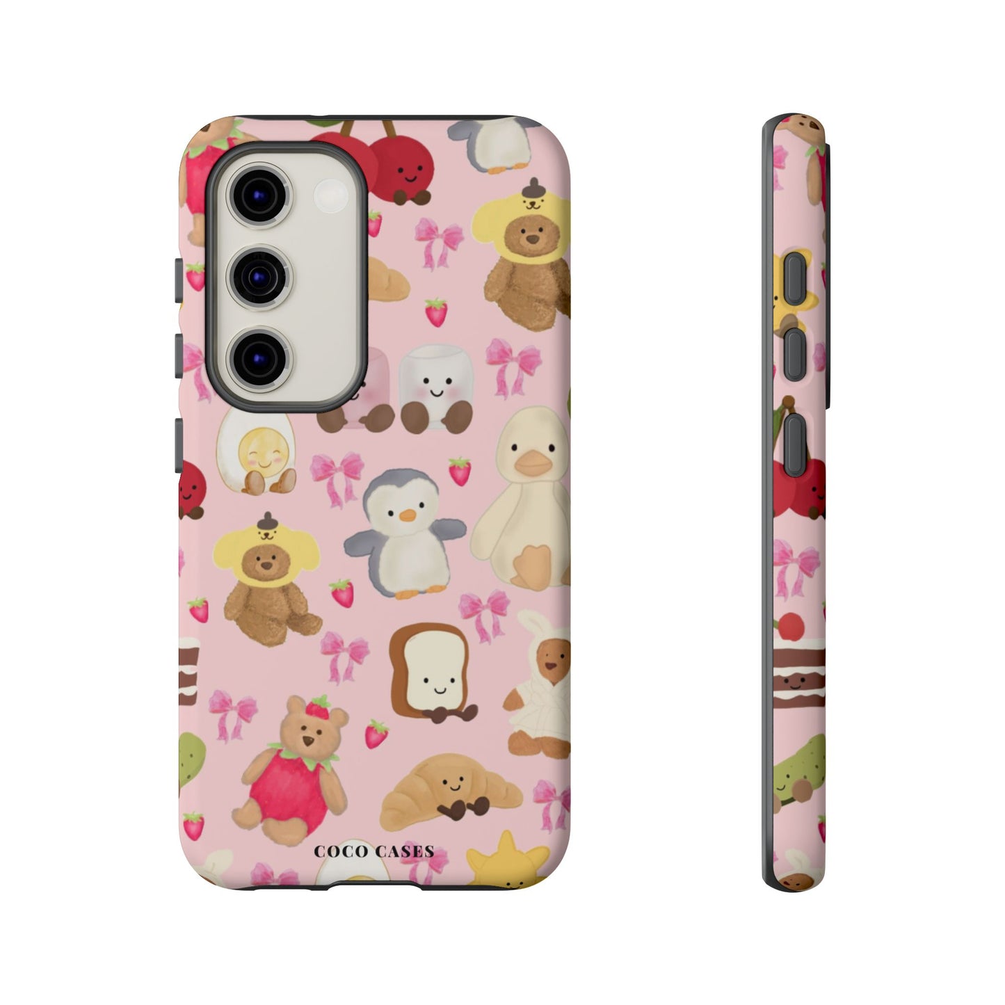 Pink Teddy Samsung Case