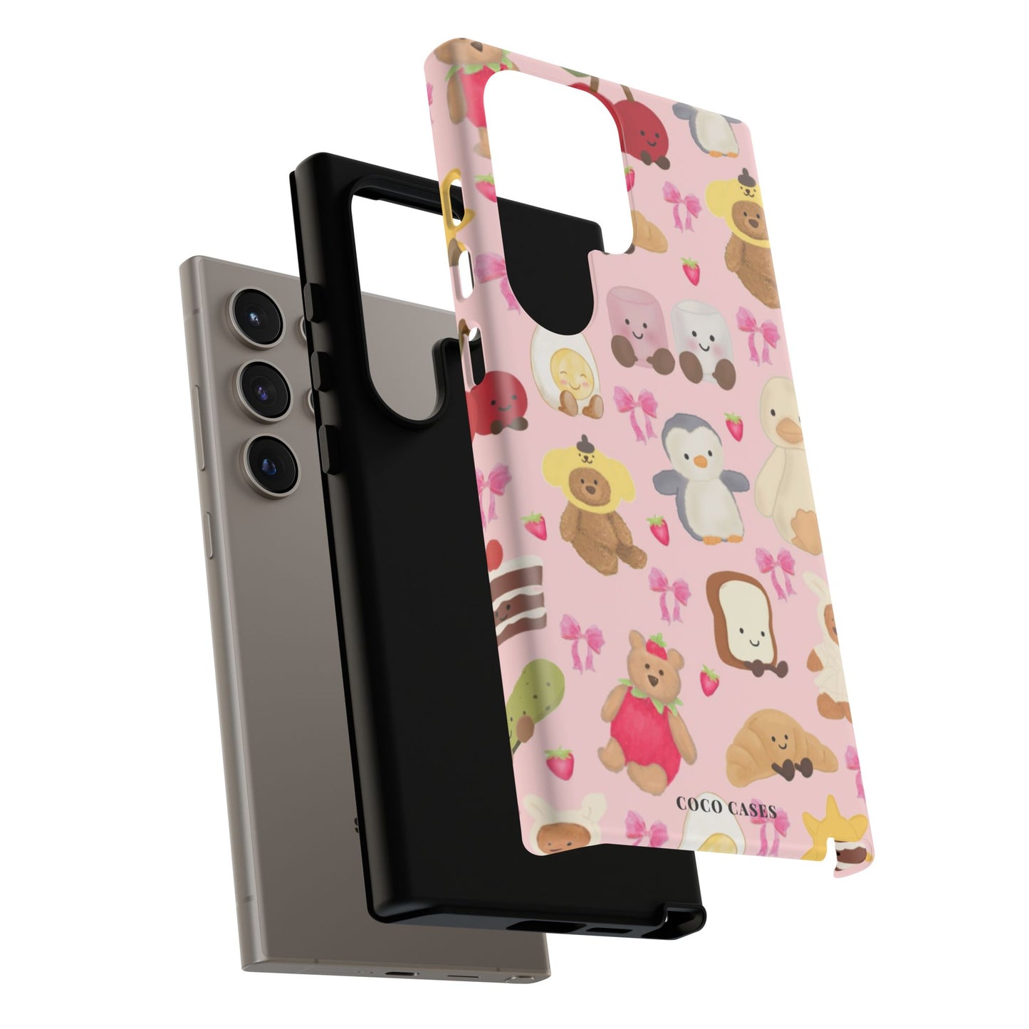 Pink Teddy Samsung Case