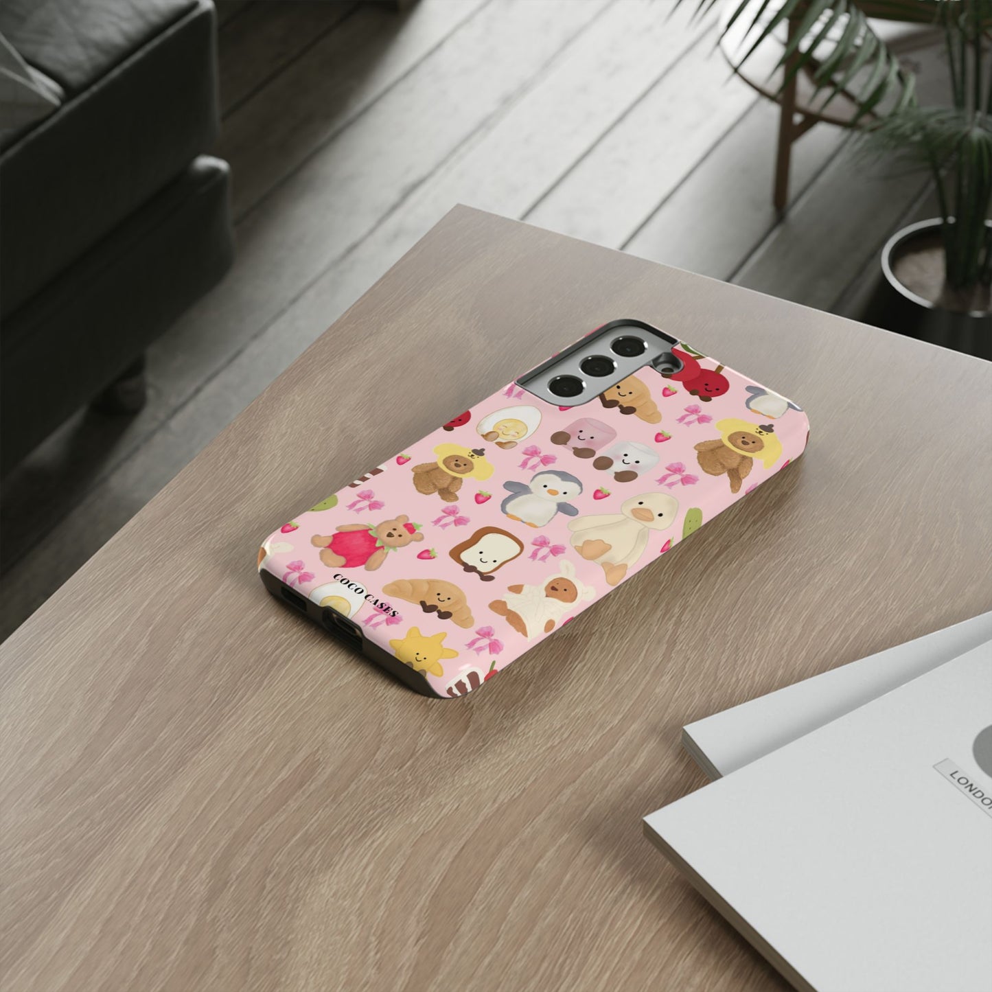 Pink Teddy Samsung Case