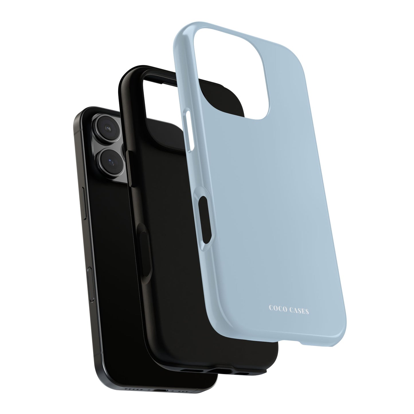 Burnt Blue iPhone Case