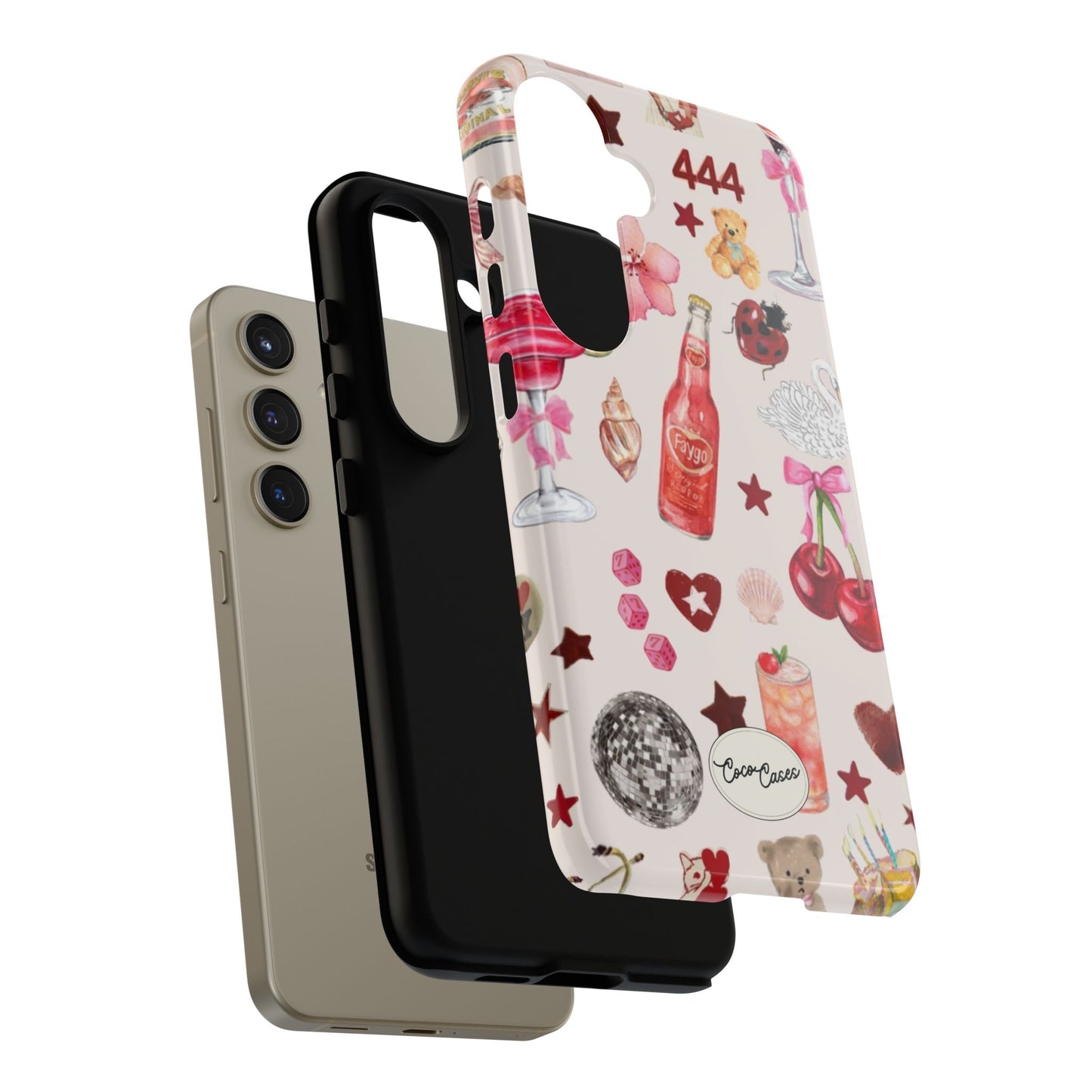 Pink Clutter Samsung Case
