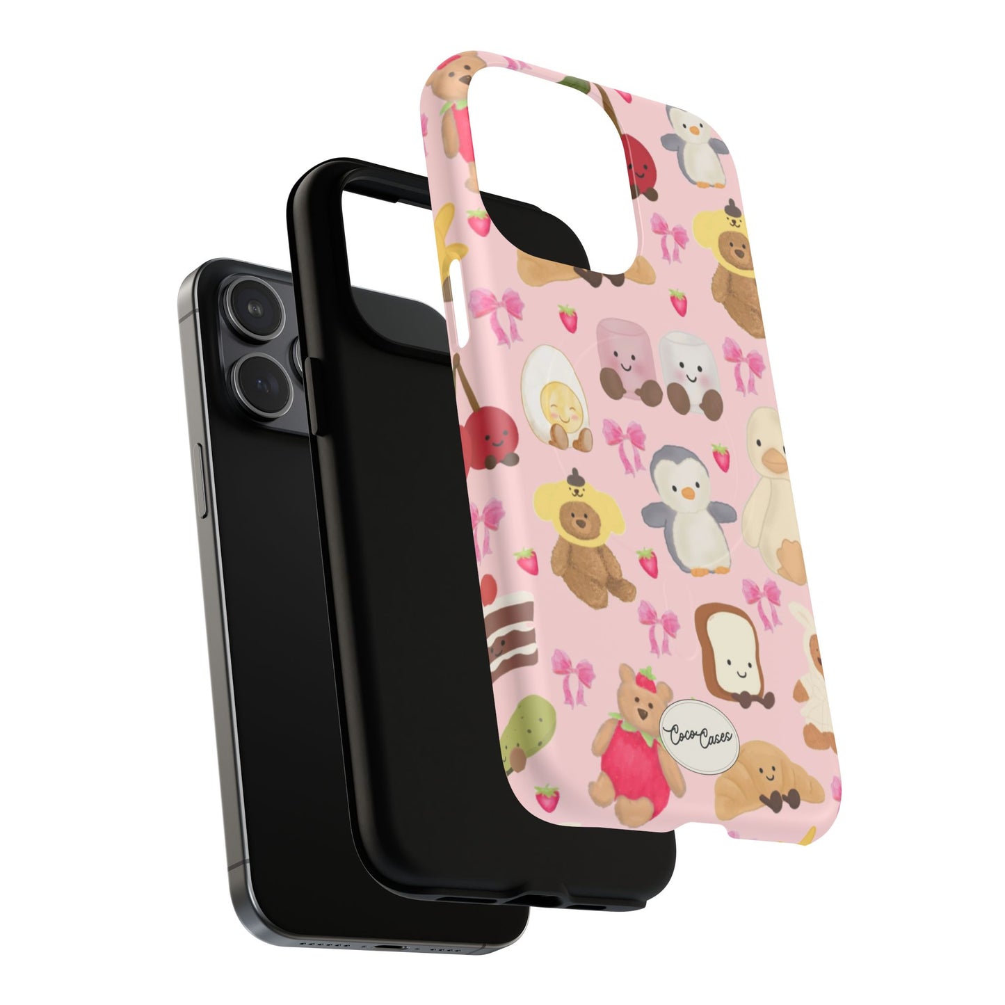 Strawberry Teddies Magsafe iPhone Case