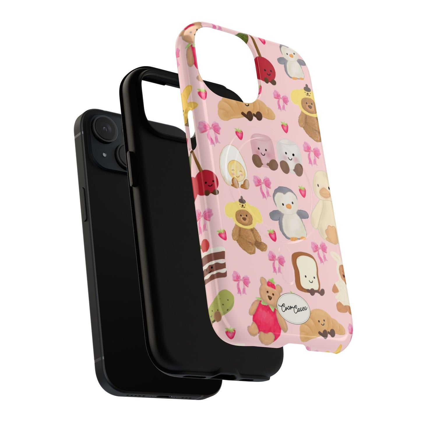 Strawberry Teddies Magsafe iPhone Case