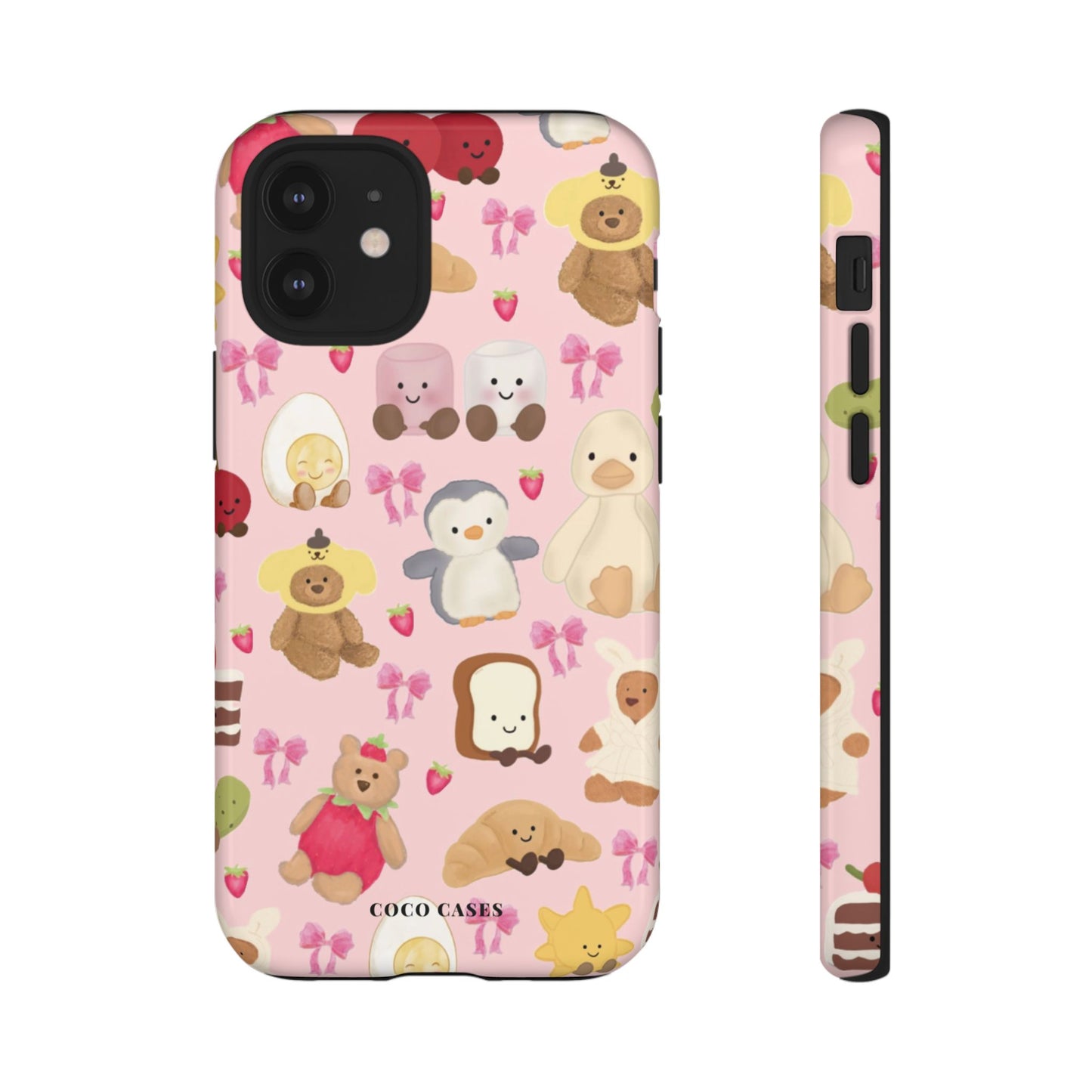 Pink Teddies iPhone Case