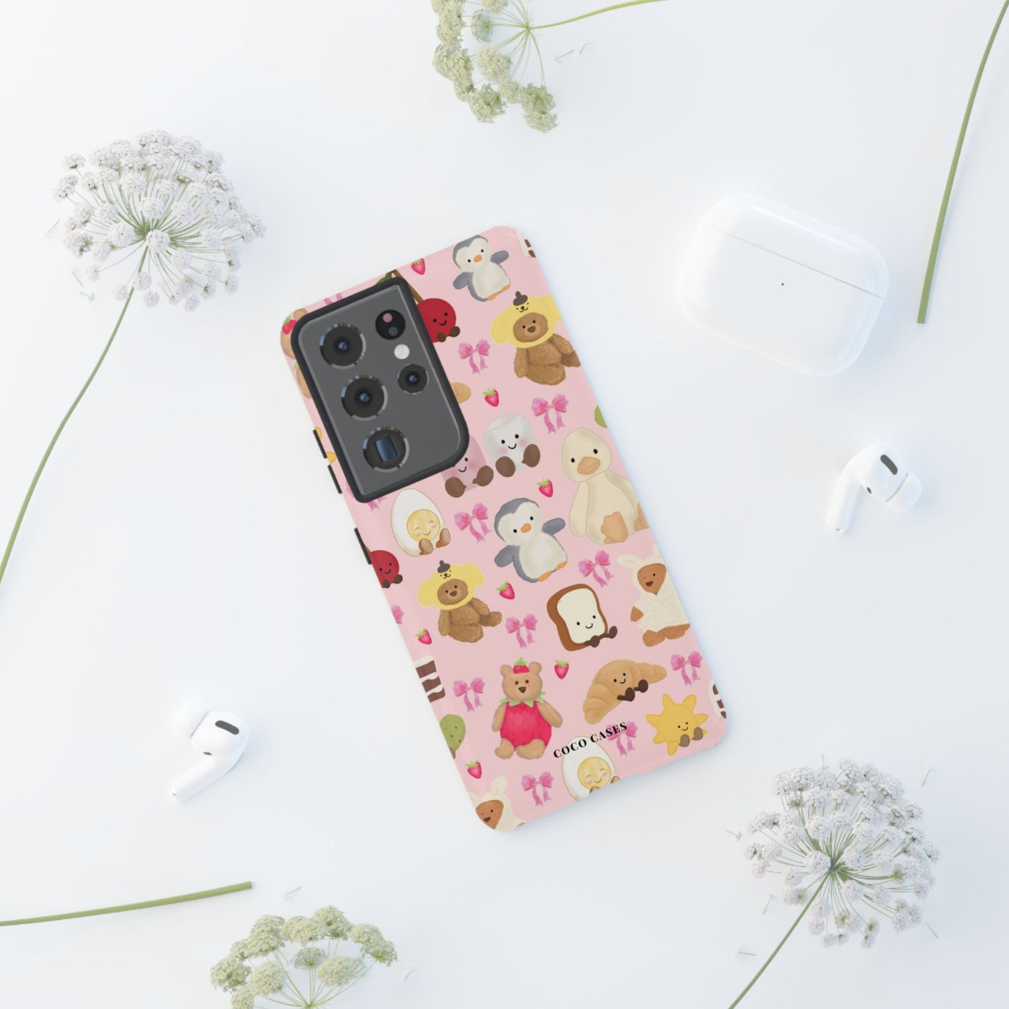 Pink Teddy Samsung Case