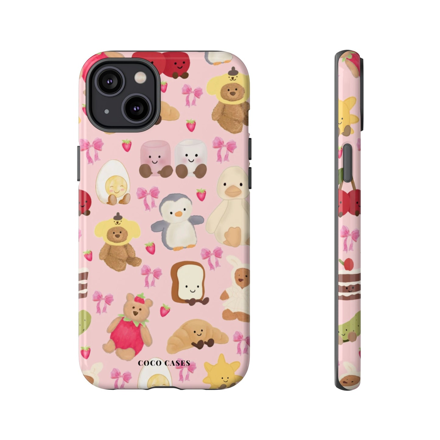 Pink Teddies iPhone Case