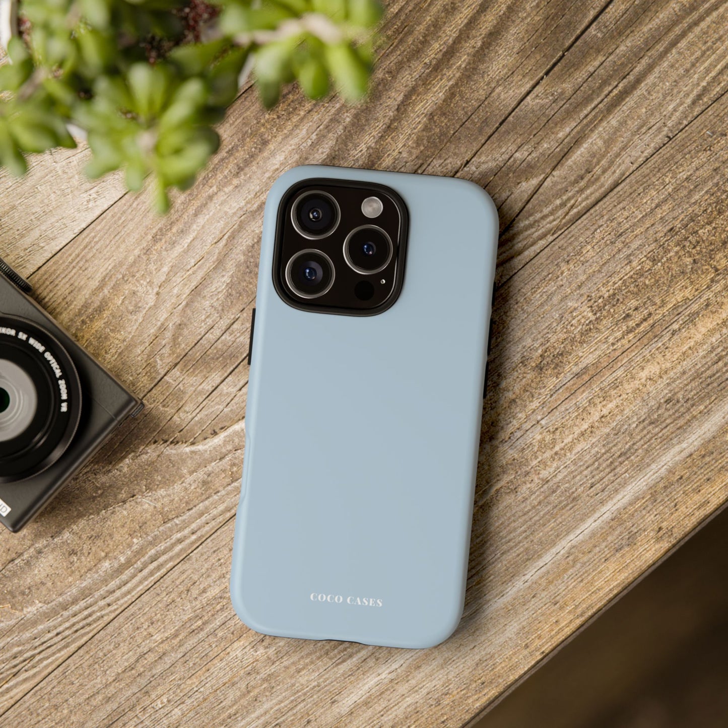 Burnt Blue iPhone Case