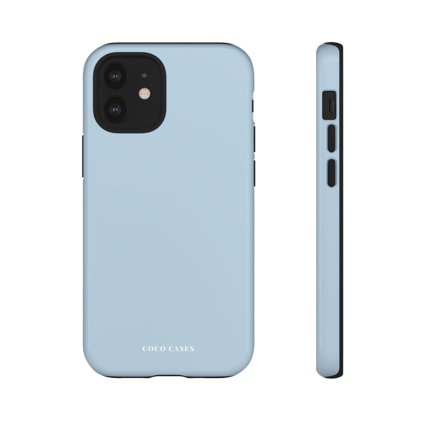 Burnt Blue iPhone Case