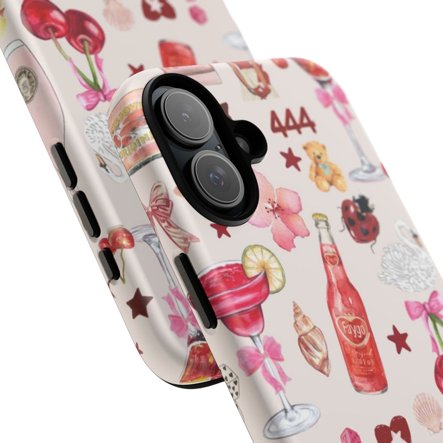 Pink Clutter iPhone Case