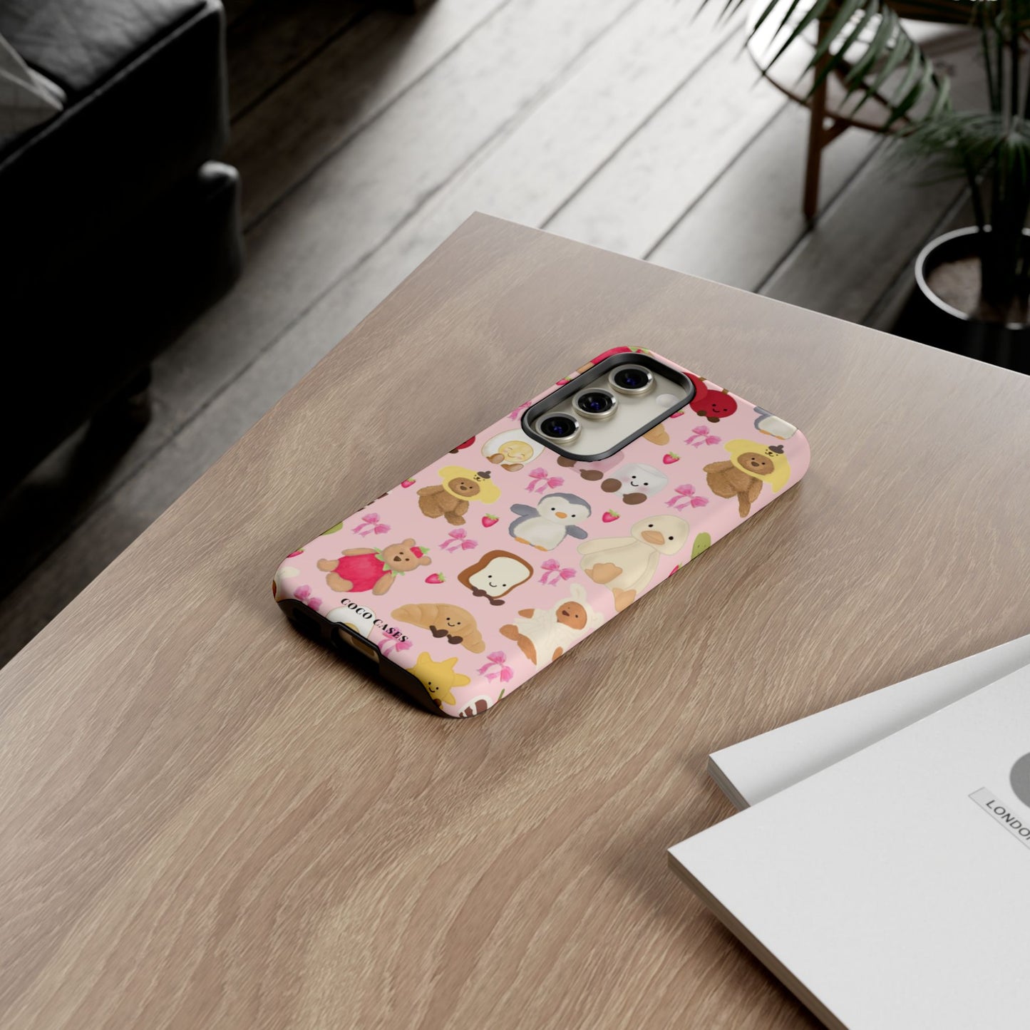 Pink Teddy Samsung Case