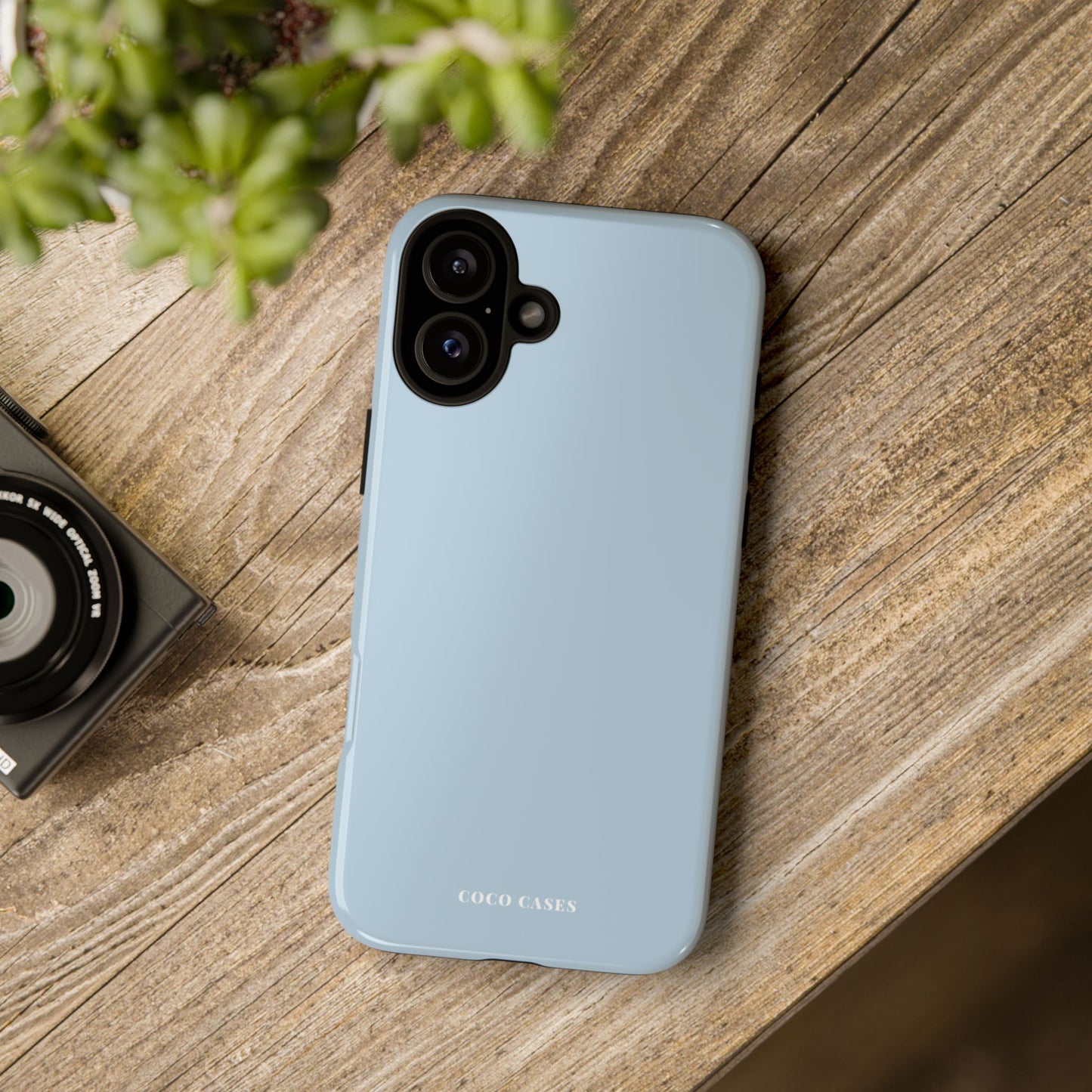Burnt Blue iPhone Case
