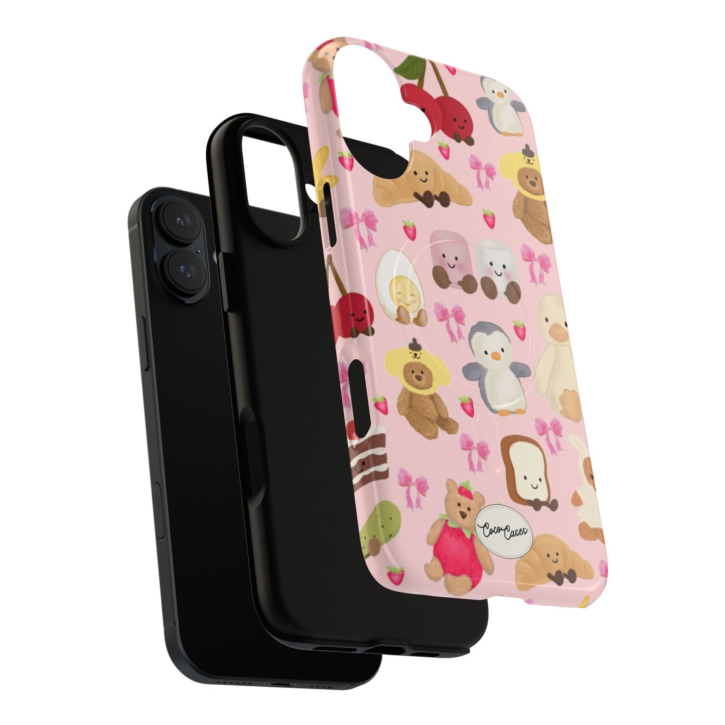 Strawberry Teddies Magsafe iPhone Case