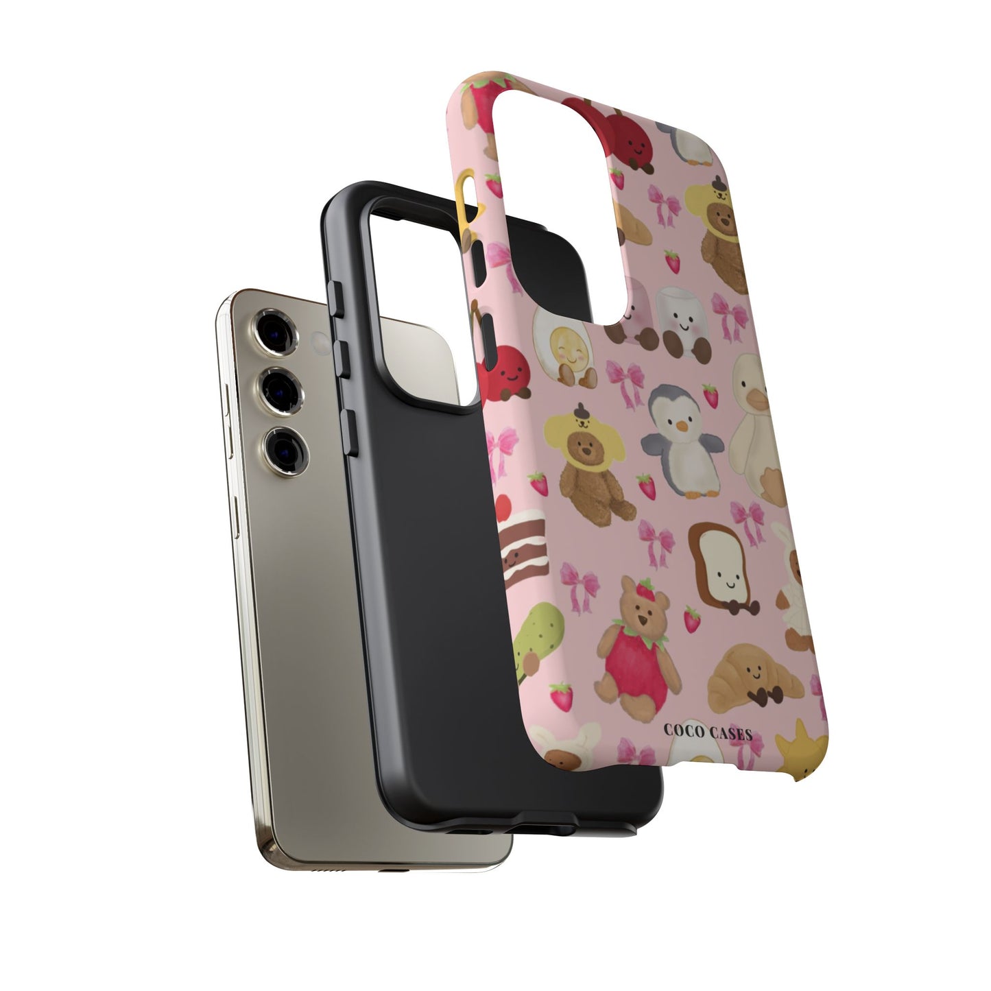 Pink Teddy Samsung Case