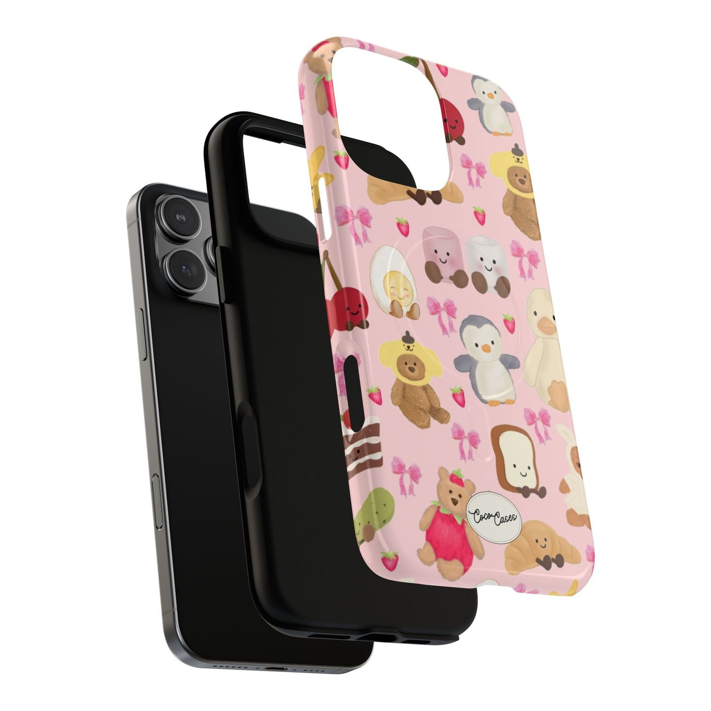 Strawberry Teddies Magsafe iPhone Case