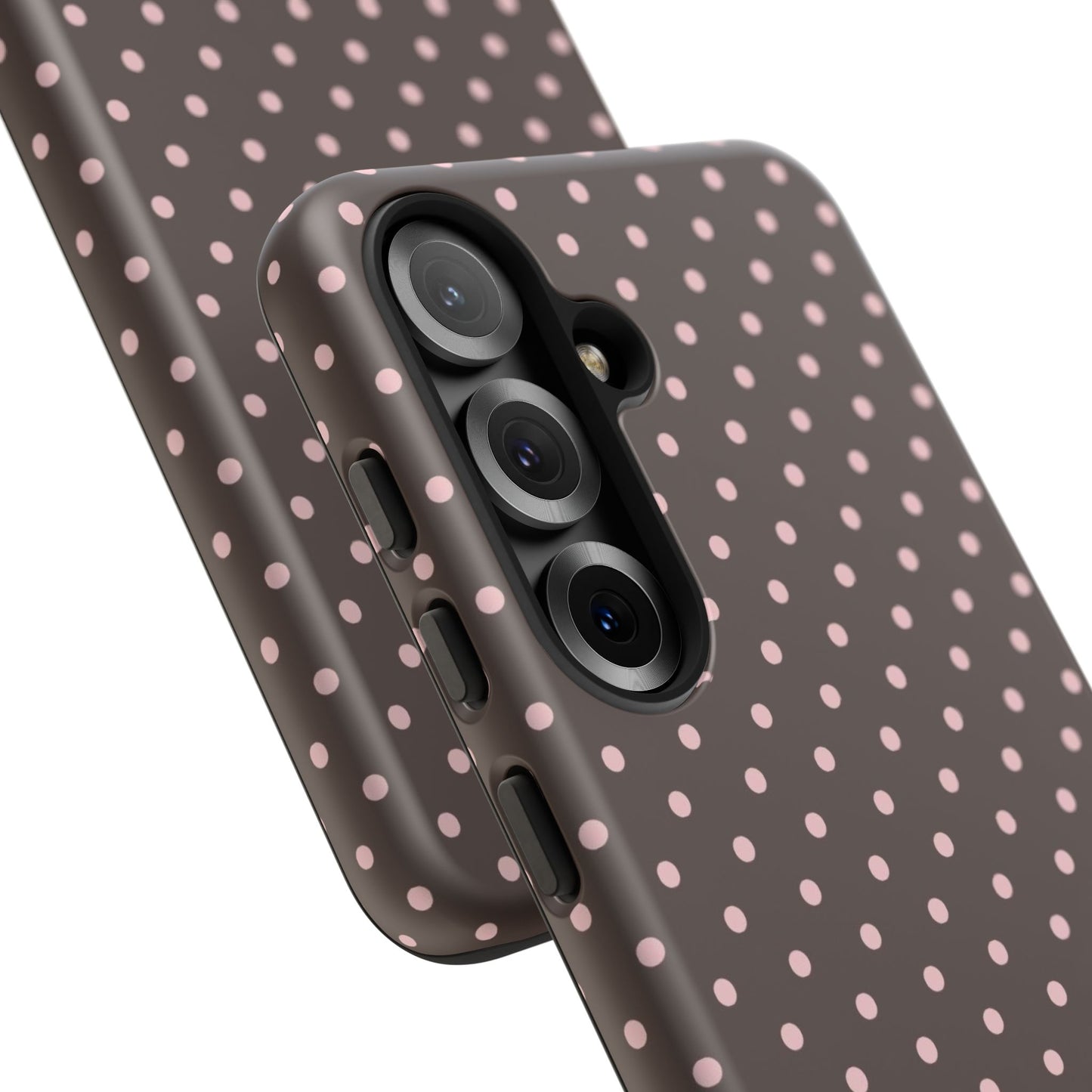 Brown Polka Dot Samsung Case