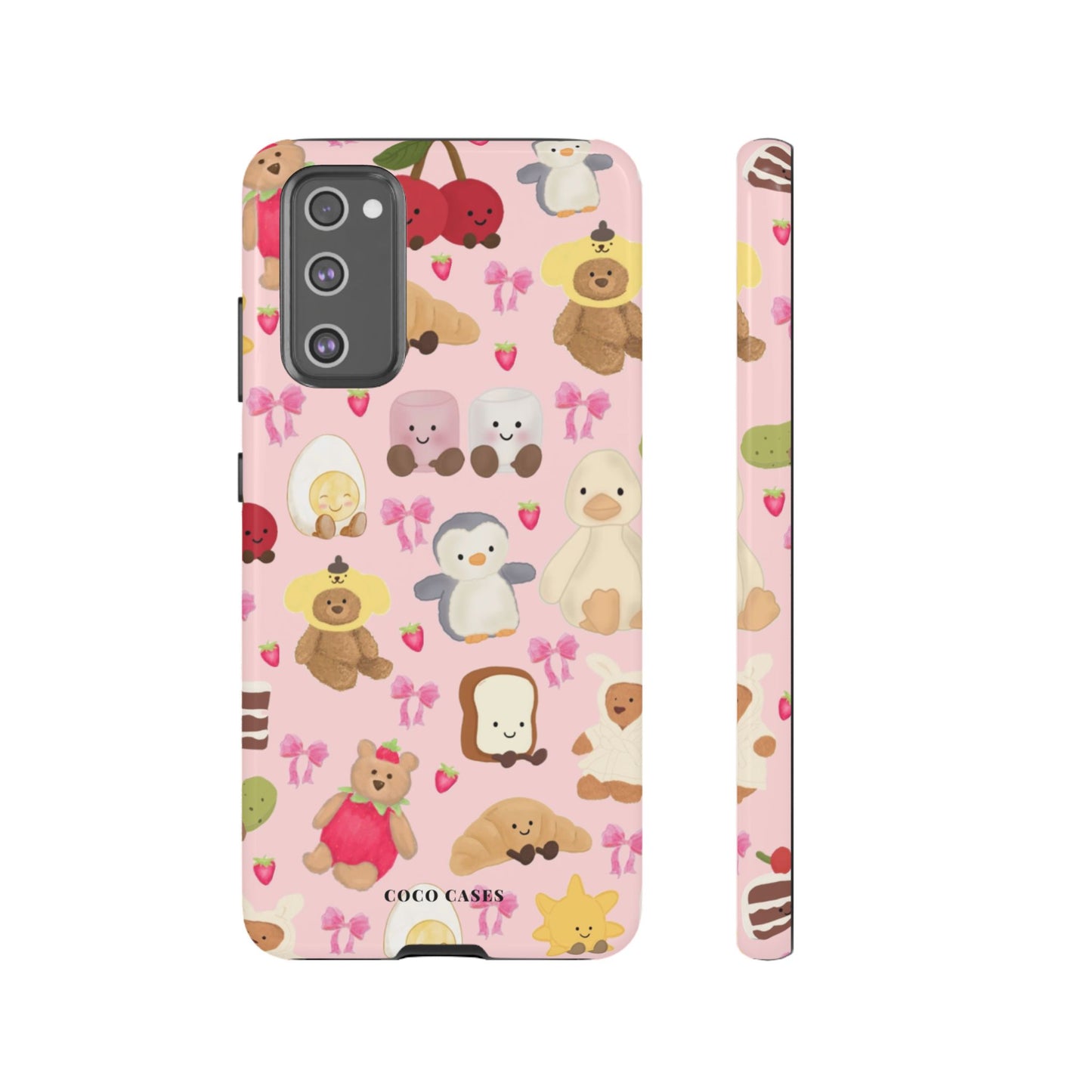 Pink Teddy Samsung Case