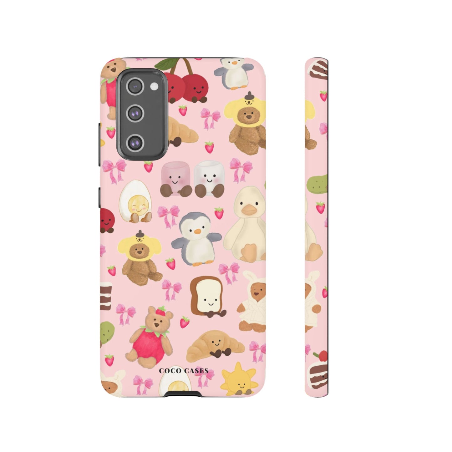 Pink Teddy Samsung Case