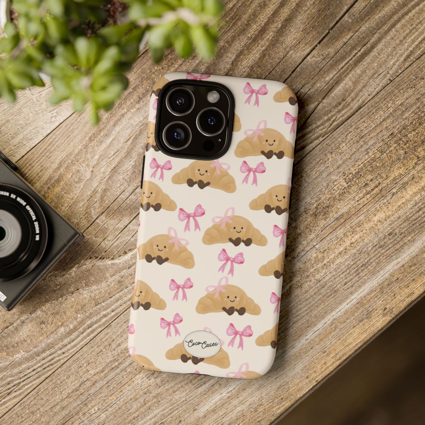 Croissant Chaos iPhone Case