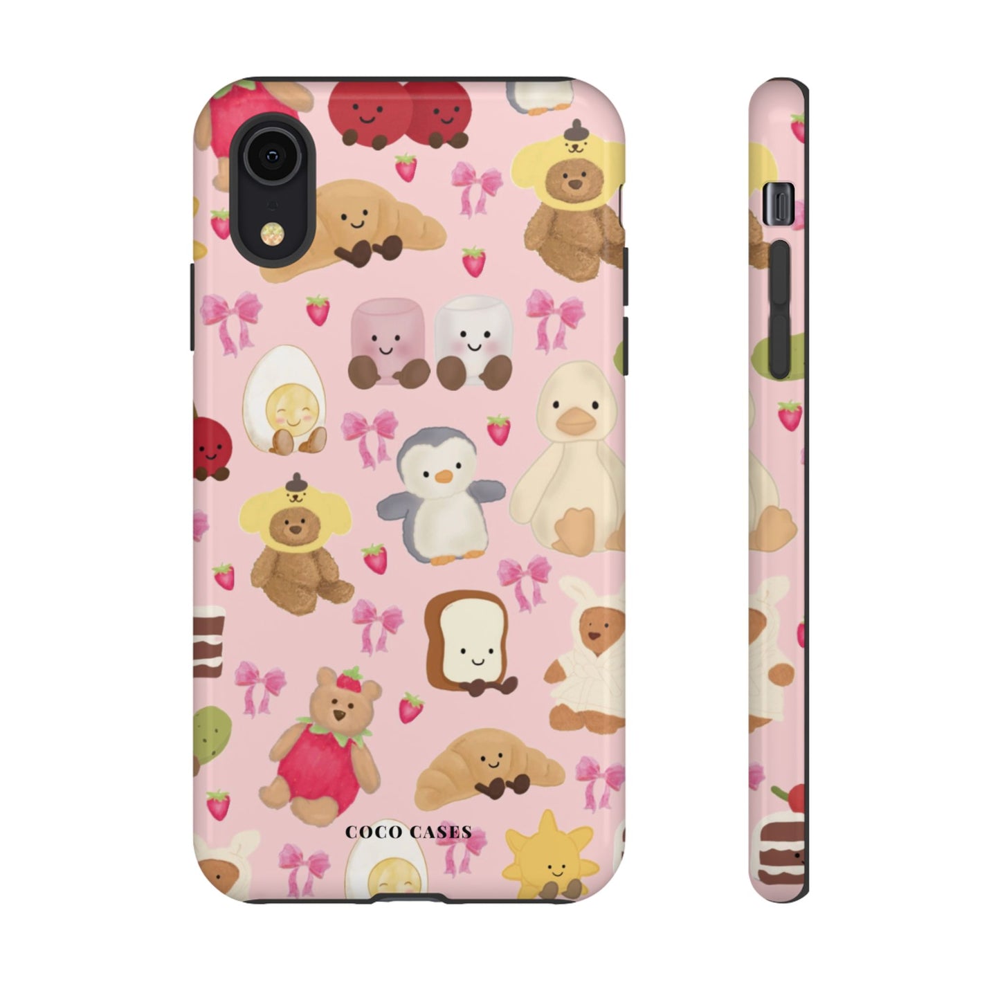 Pink Teddies iPhone Case