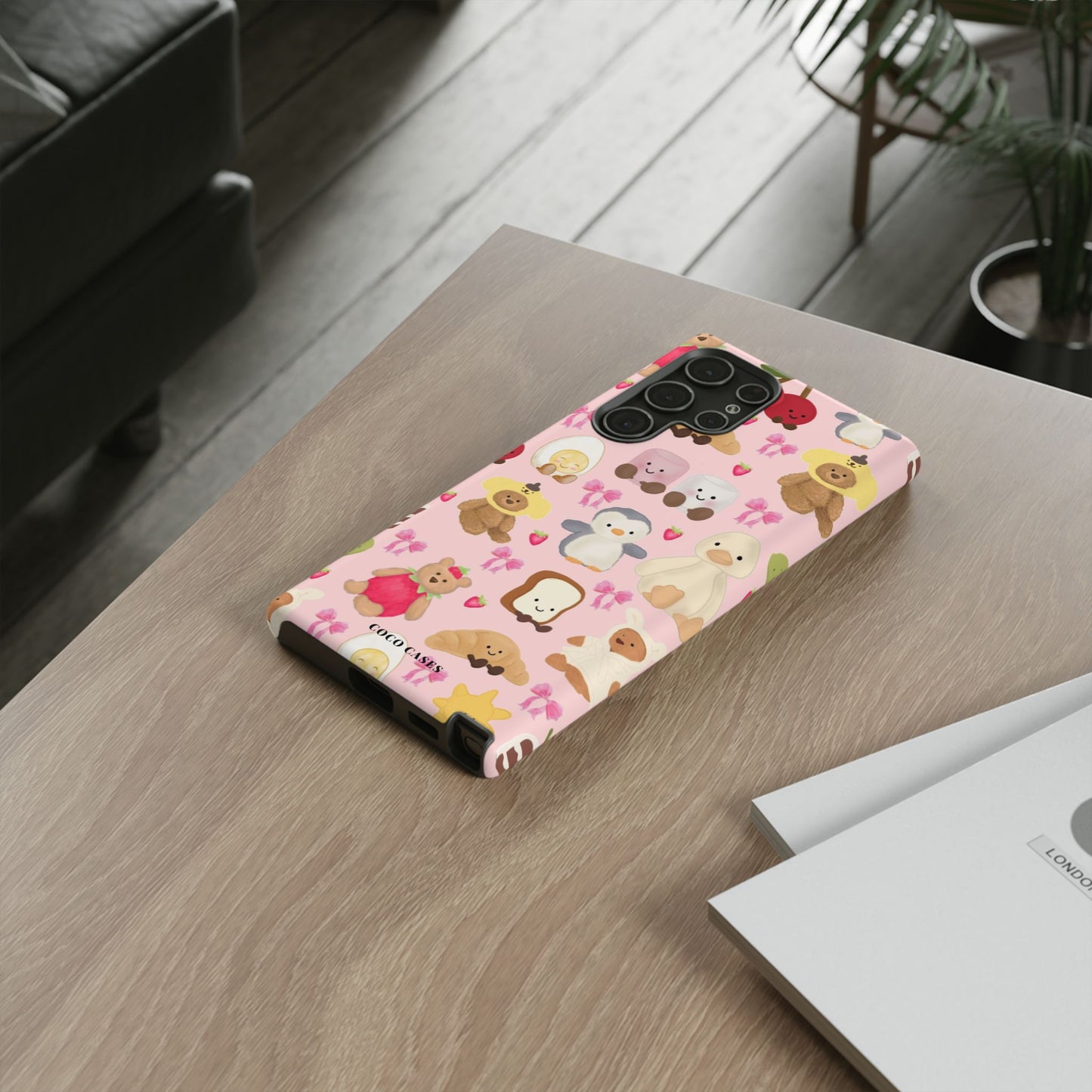 Pink Teddy Samsung Case