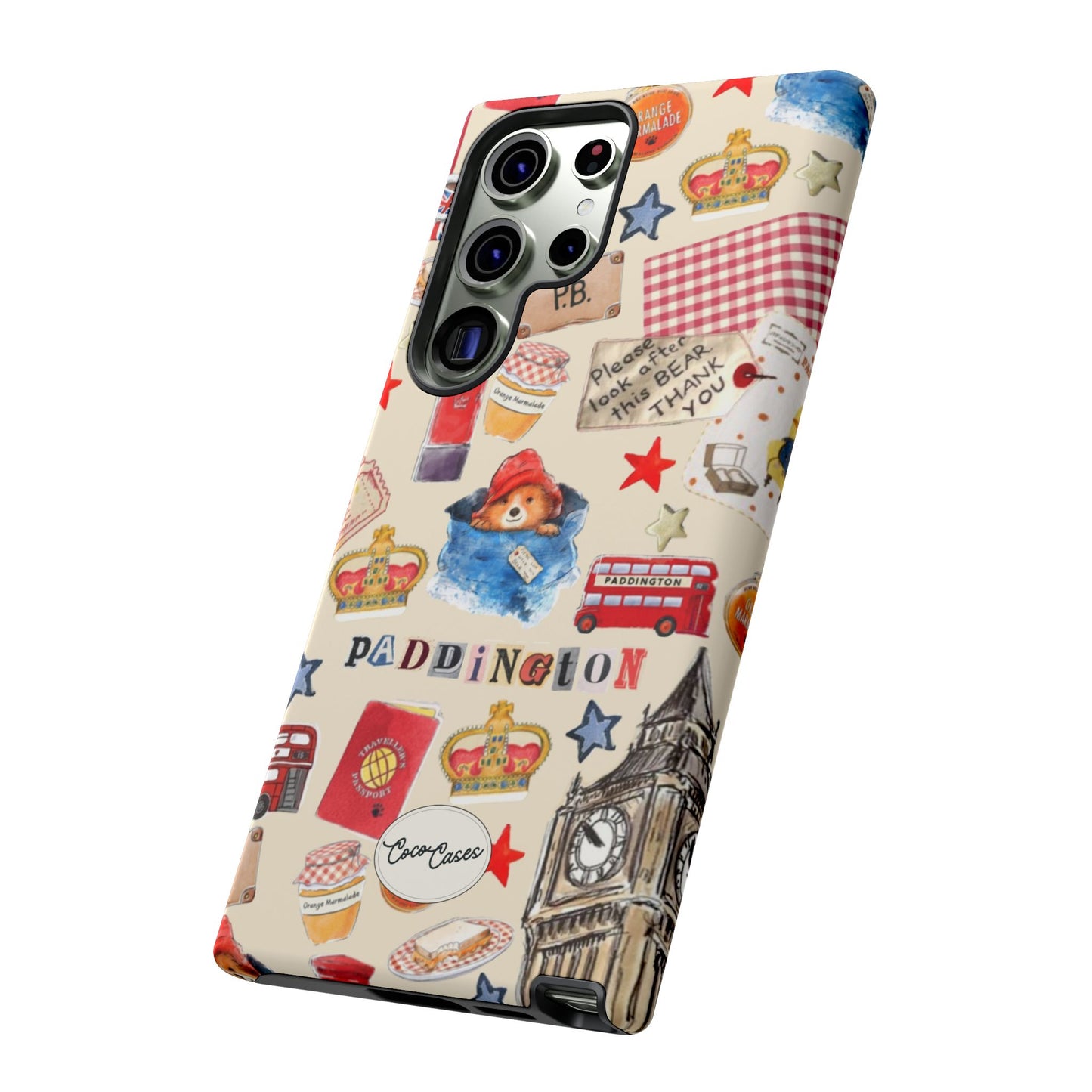 London Bear Samsung Case