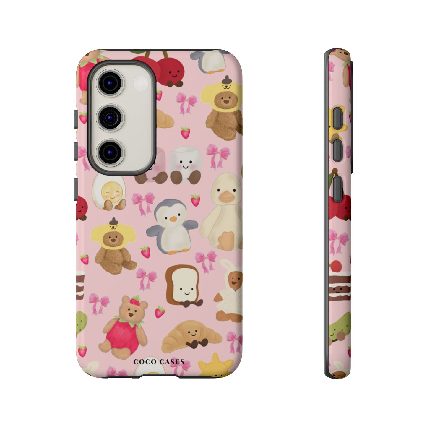 Pink Teddy Samsung Case