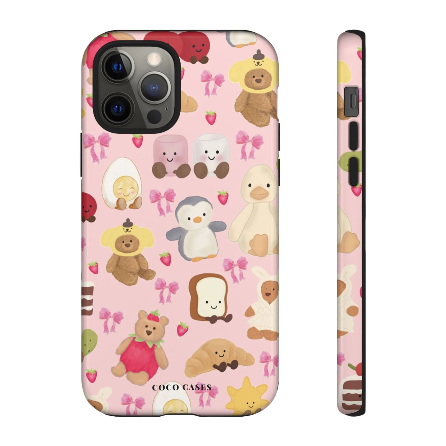 Pink Teddies iPhone Case