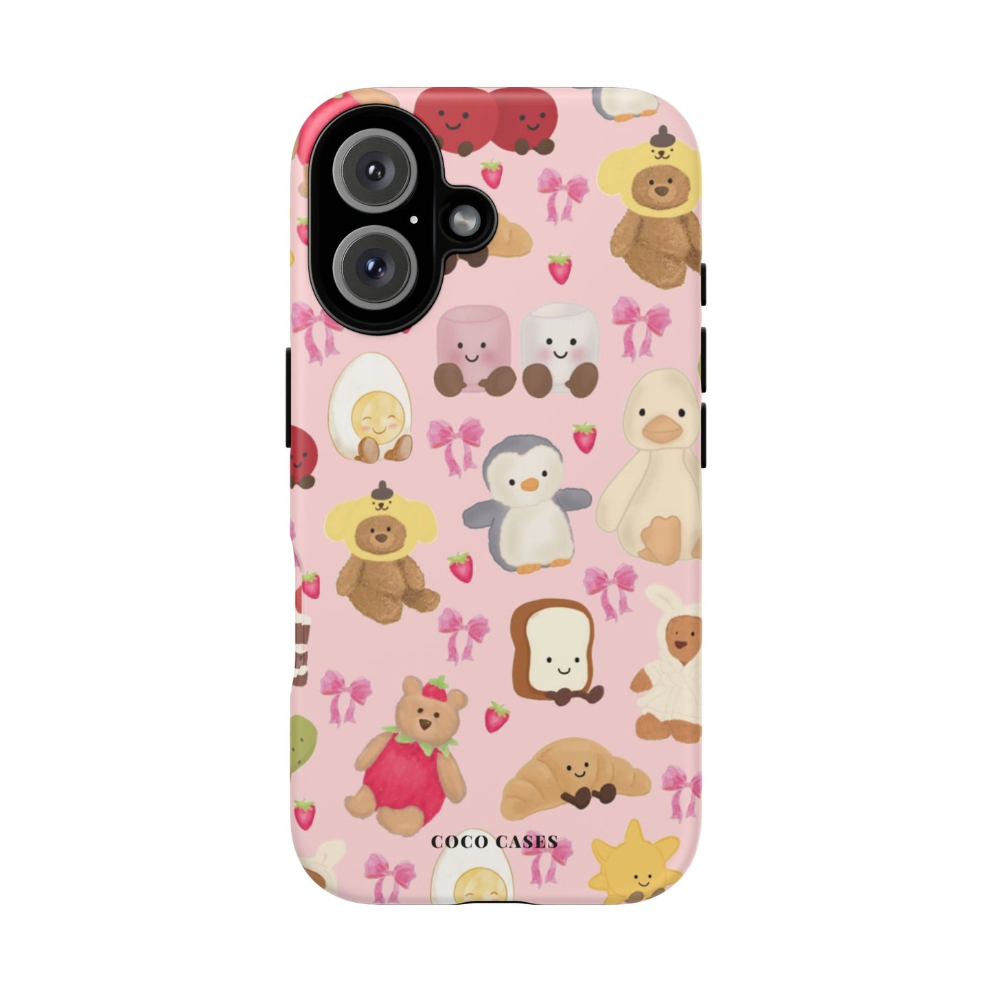 Pink Teddies iPhone Case