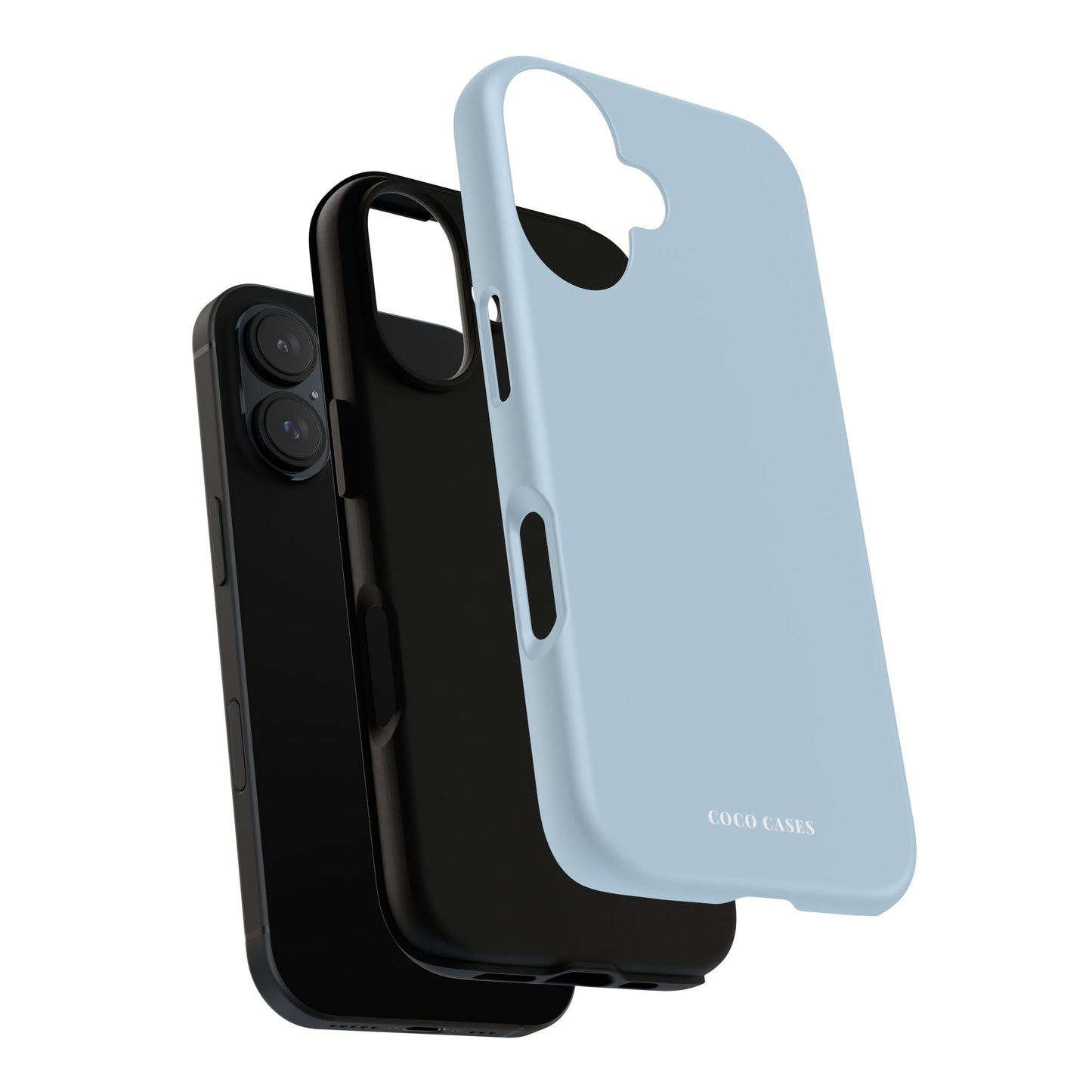 Burnt Blue iPhone Case