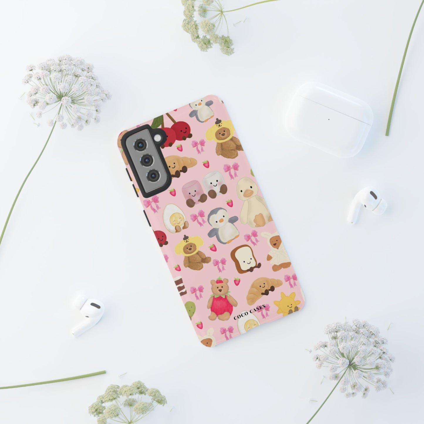 Pink Teddy Samsung Case