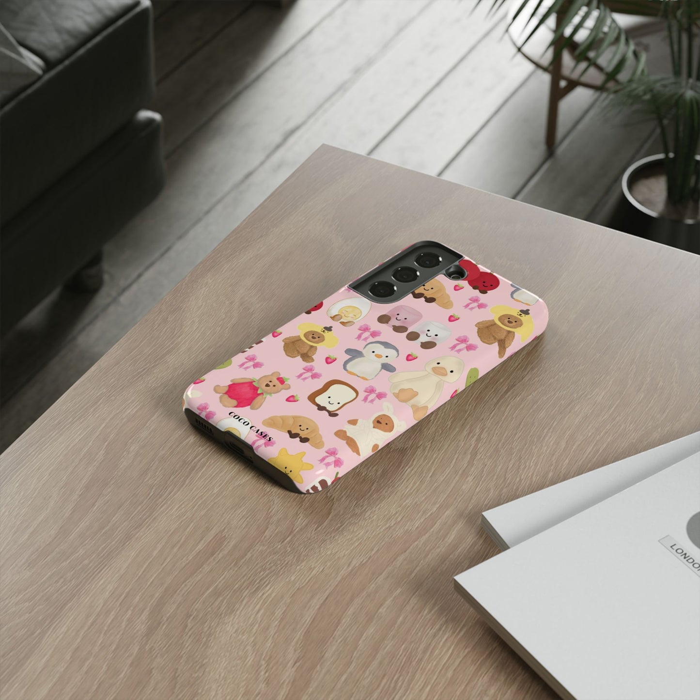 Pink Teddy Samsung Case