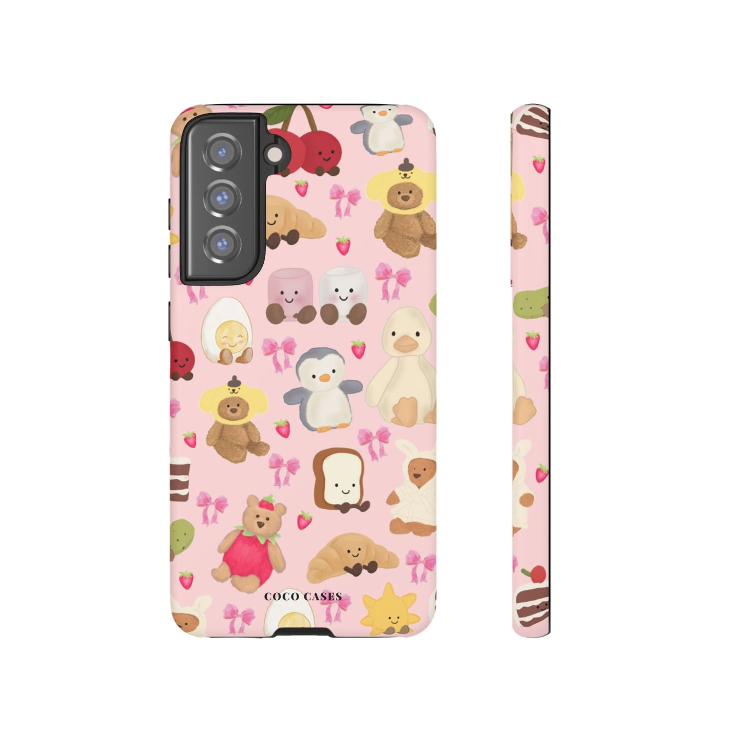 Pink Teddy Samsung Case