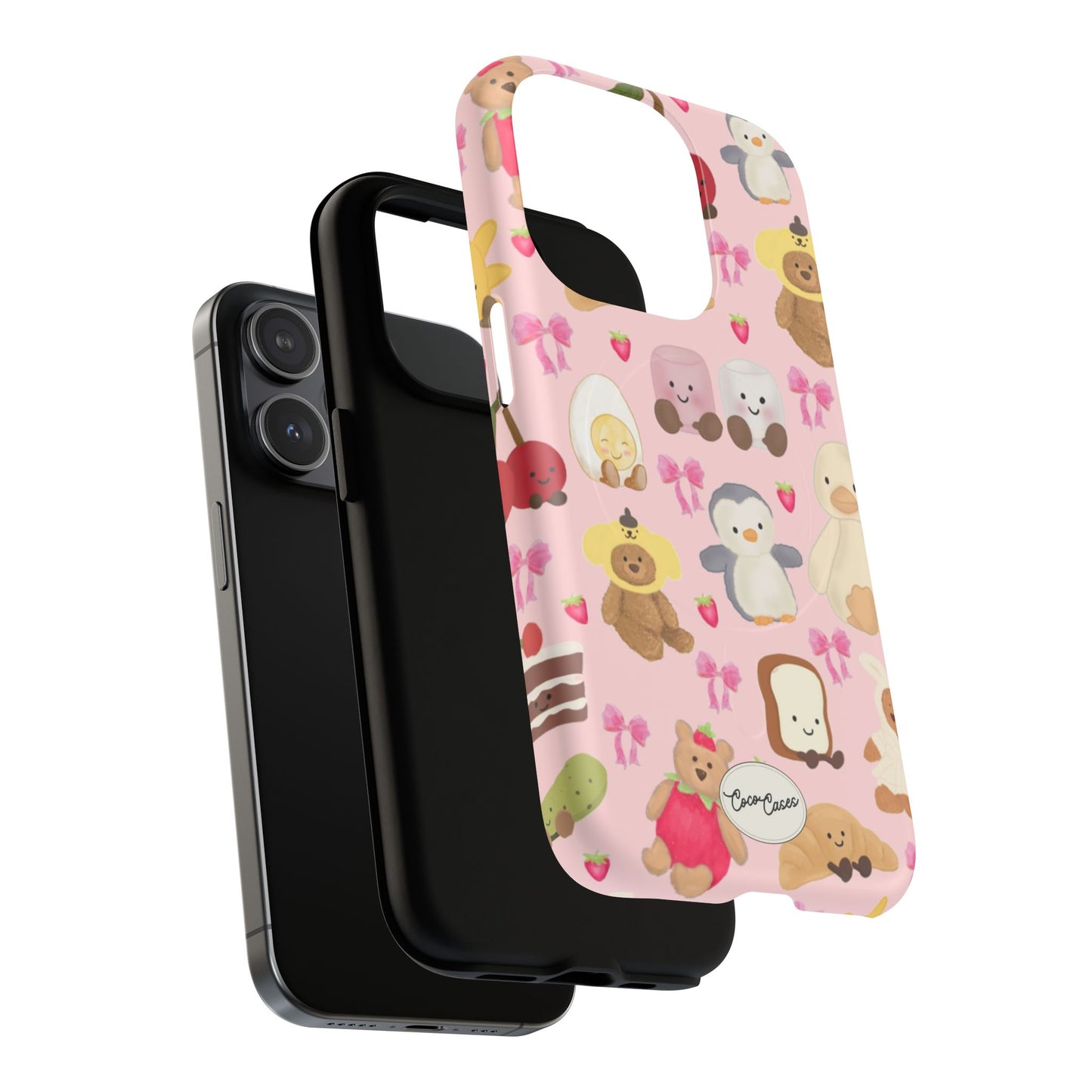 Strawberry Teddies Magsafe iPhone Case