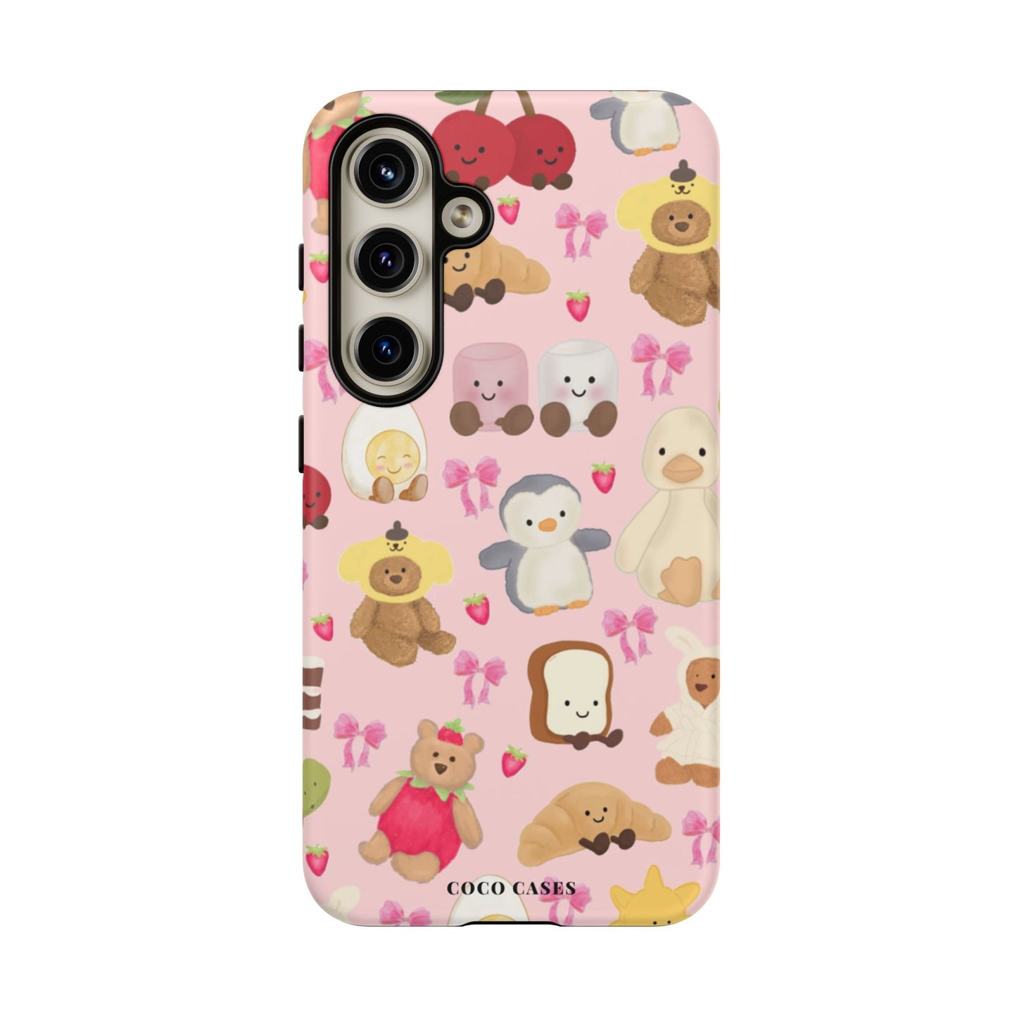 Pink Teddy Samsung Case