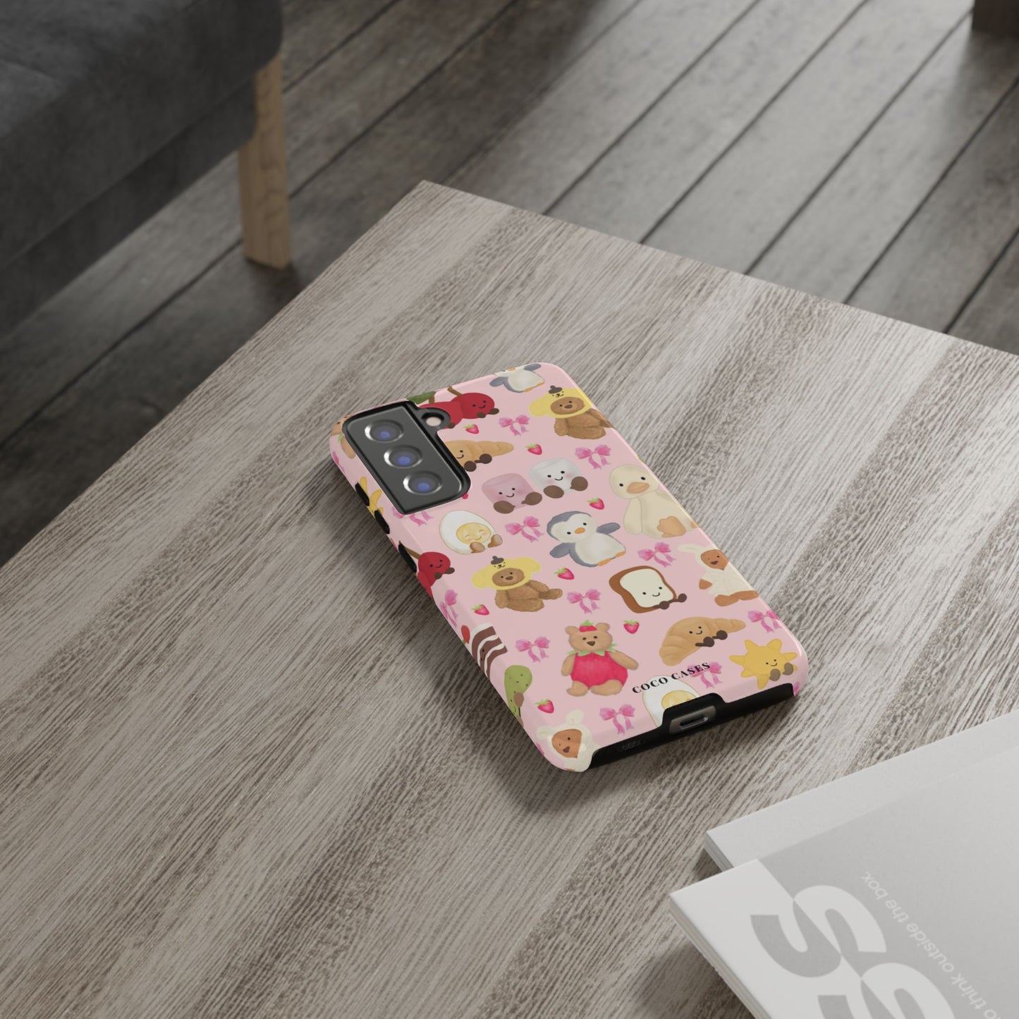 Pink Teddy Samsung Case