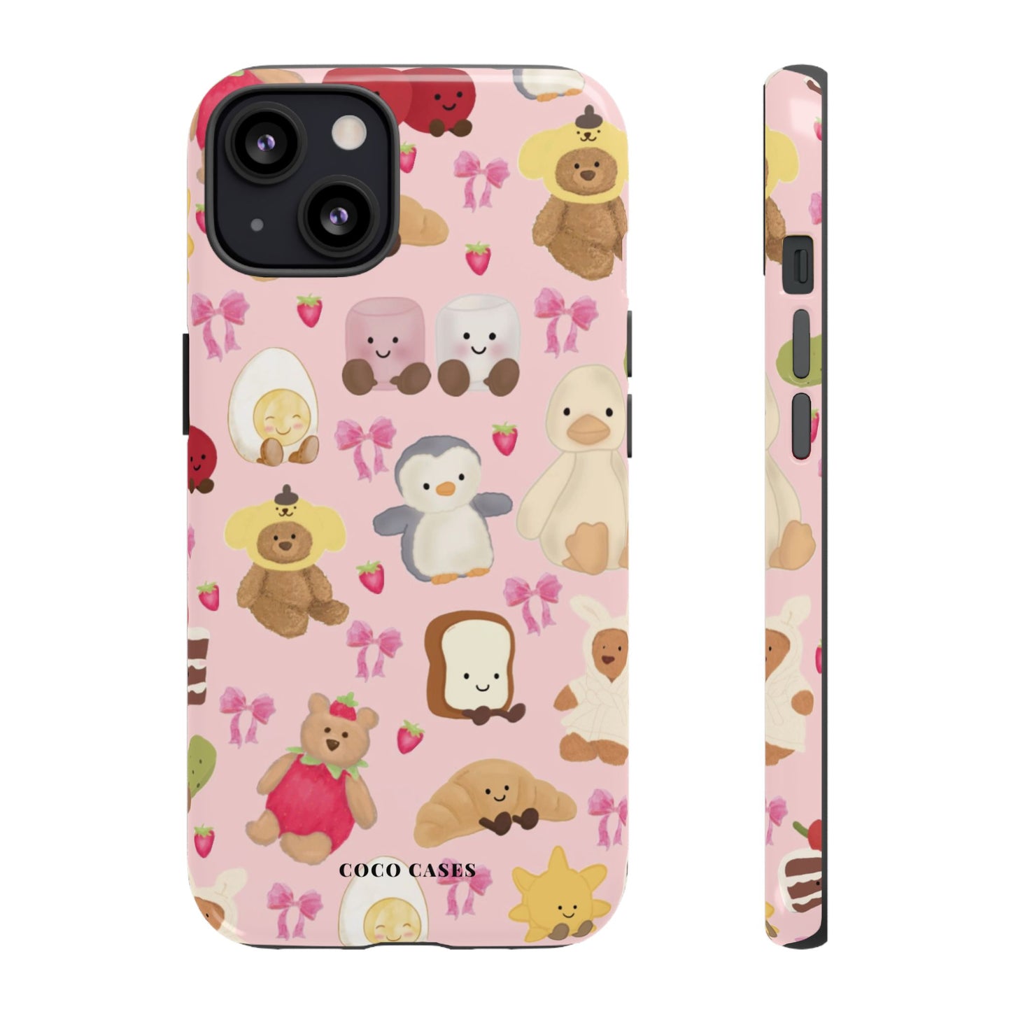 Pink Teddies iPhone Case
