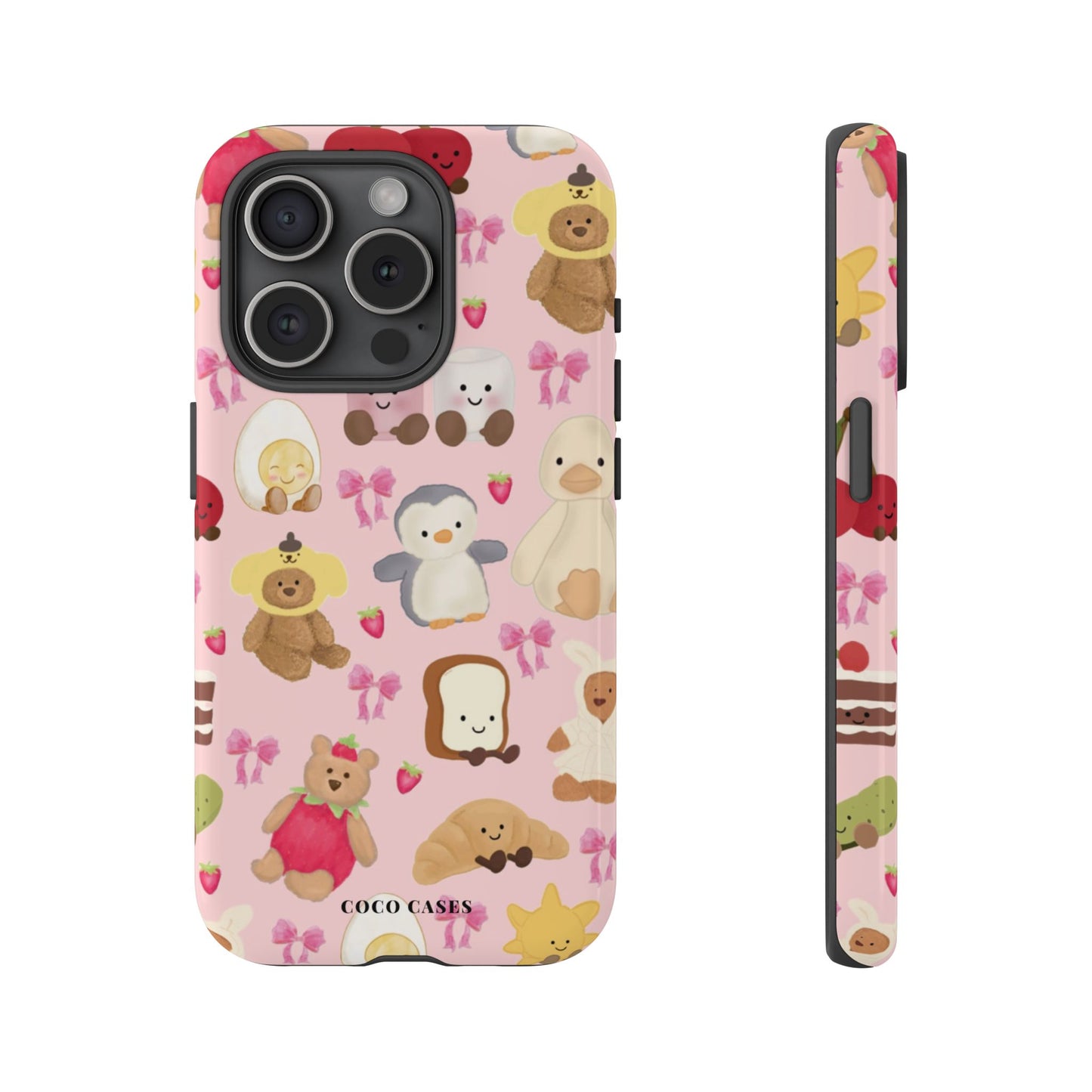 Pink Teddies iPhone Case