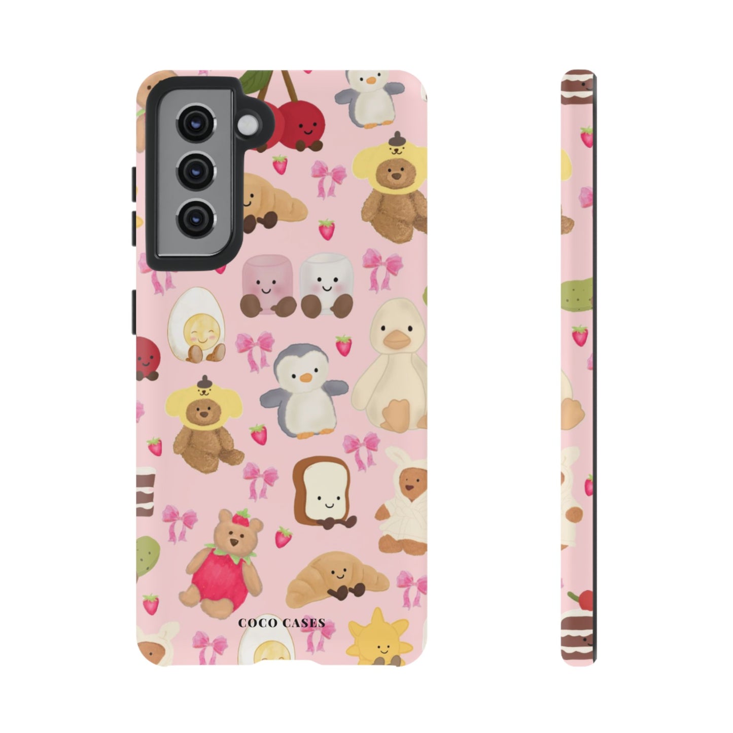 Pink Teddy Samsung Case