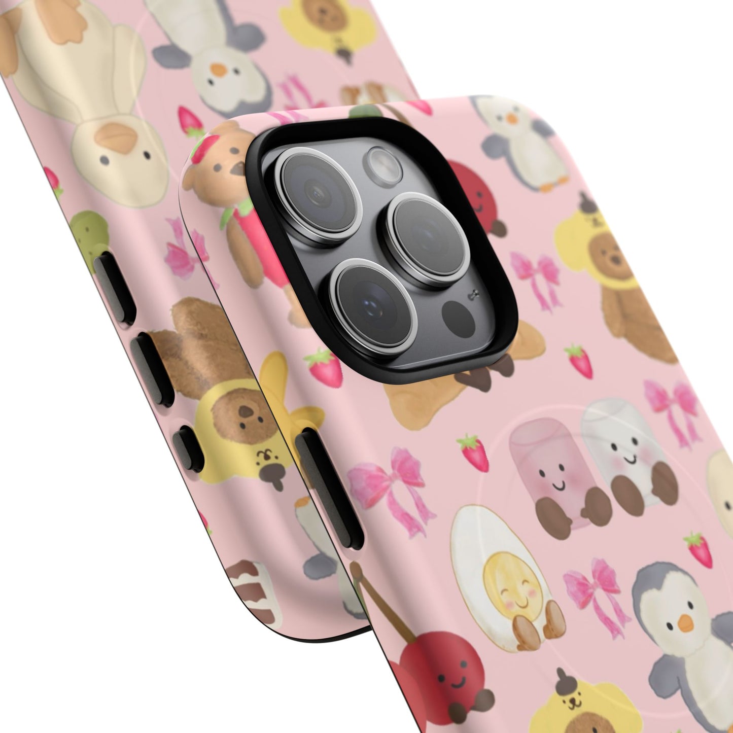 Strawberry Teddies Magsafe iPhone Case