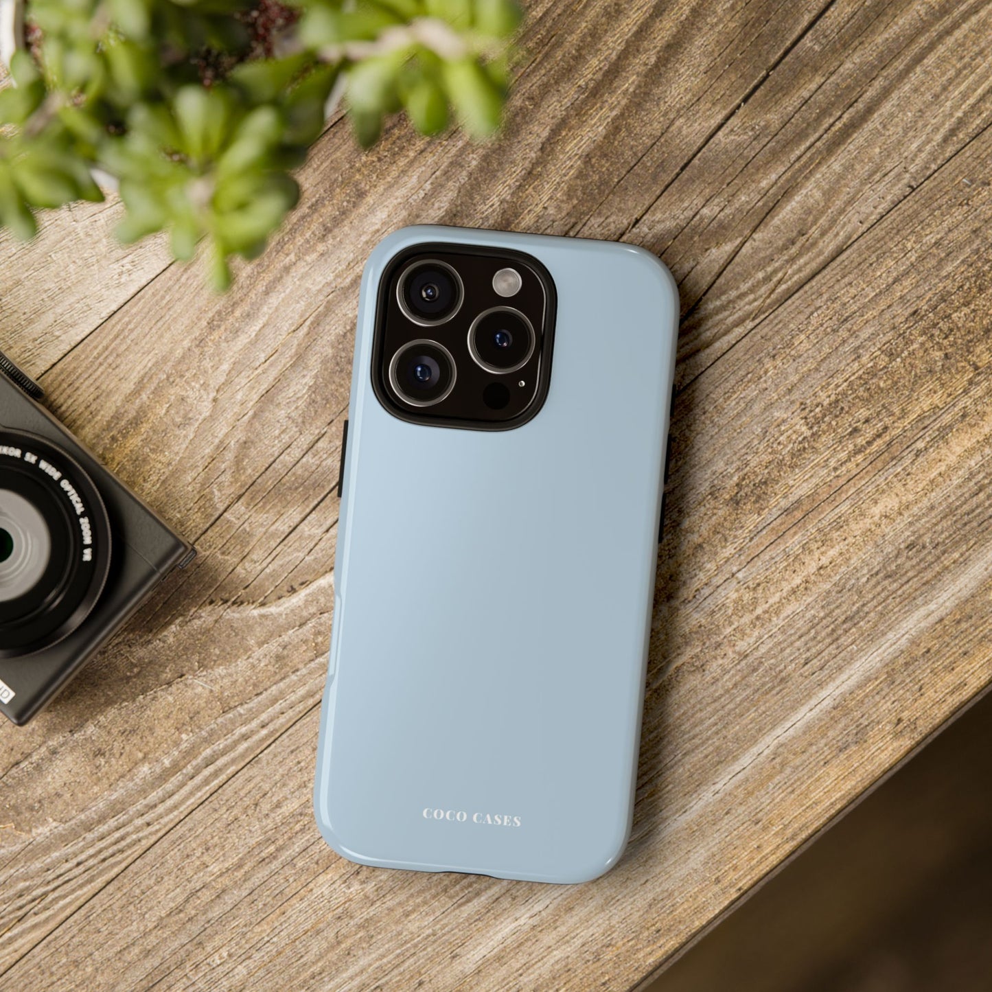 Burnt Blue iPhone Case