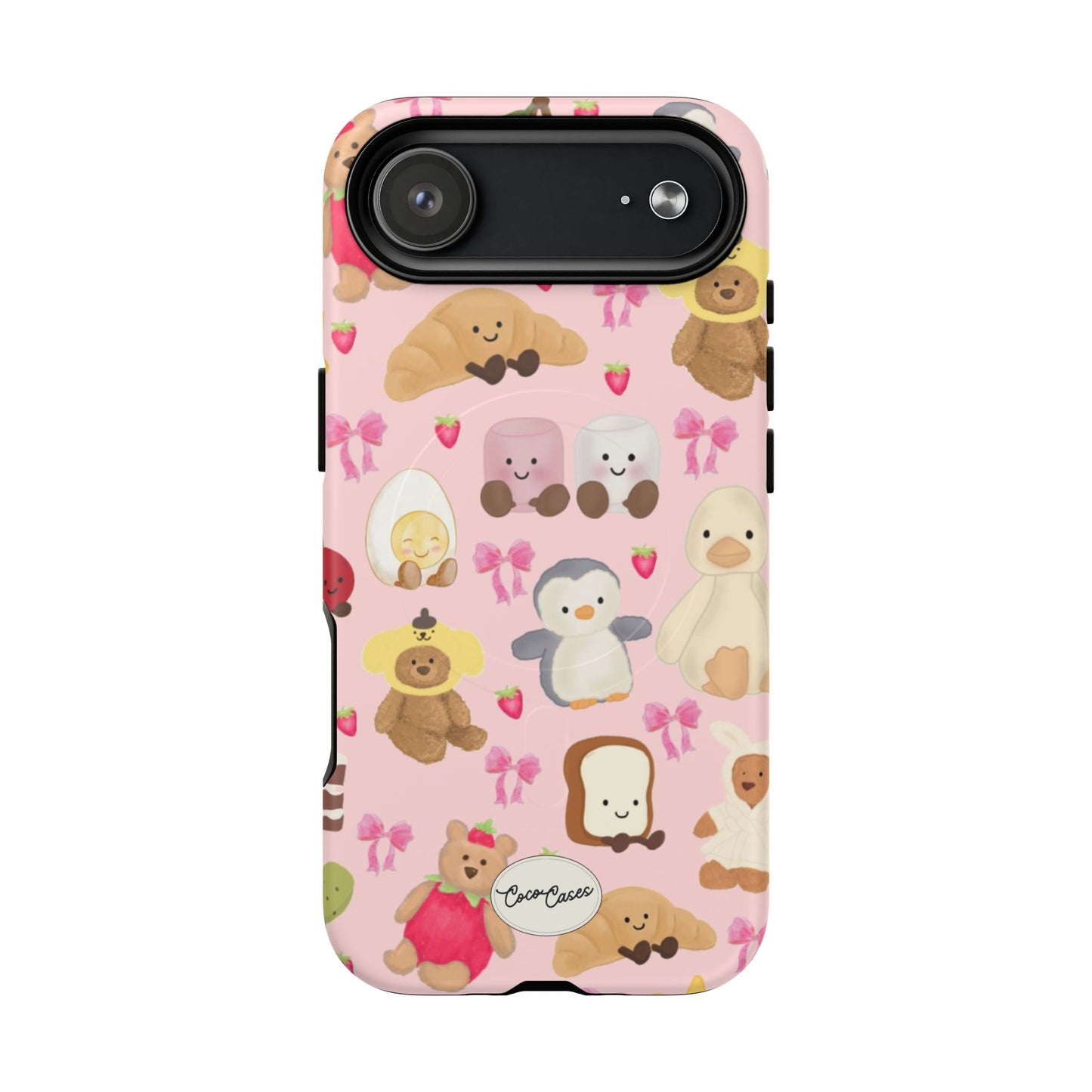 Strawberry Teddies Magsafe iPhone Case
