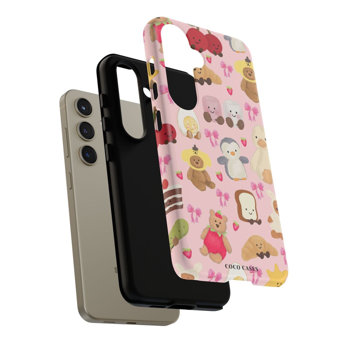 Pink Teddy Samsung Case