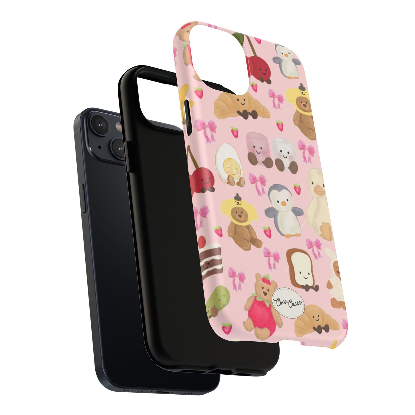 Strawberry Teddies Magsafe iPhone Case