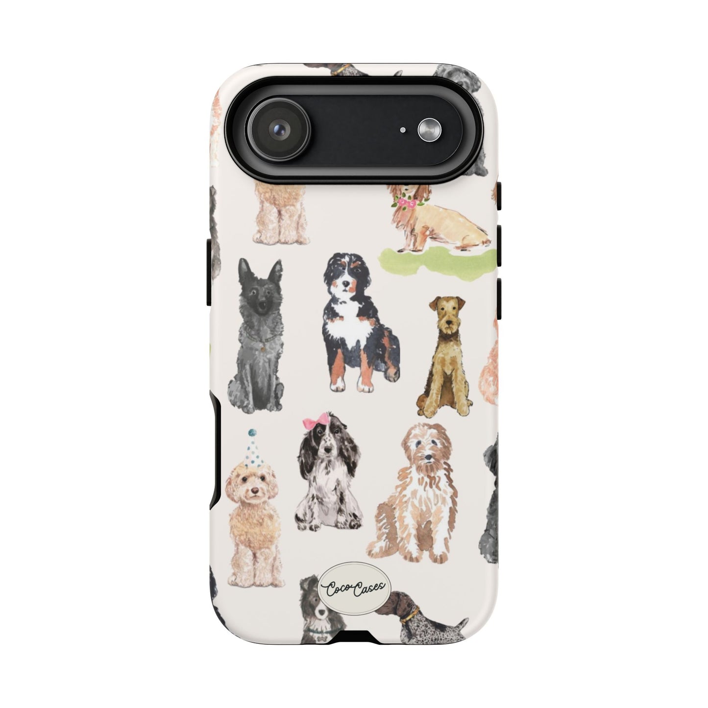 Puppy Party iPhone Case