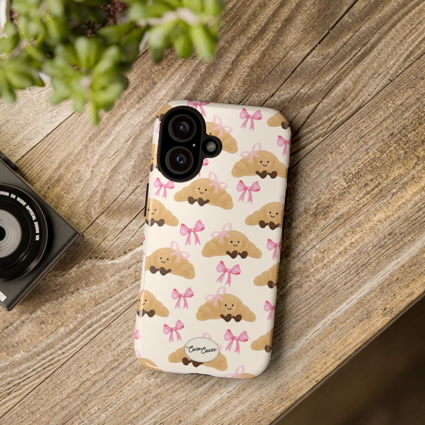 Croissant Chaos iPhone Case