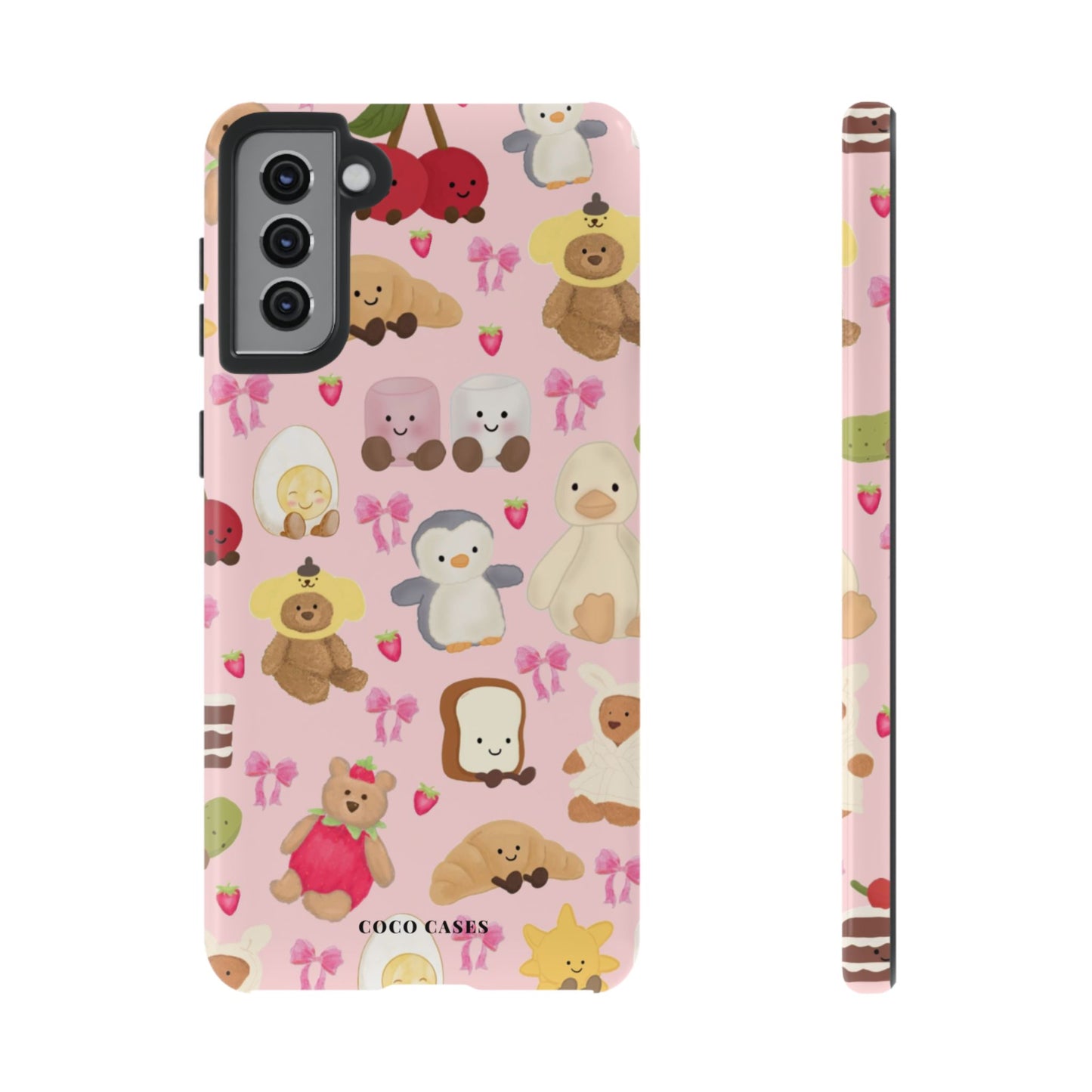 Pink Teddy Samsung Case